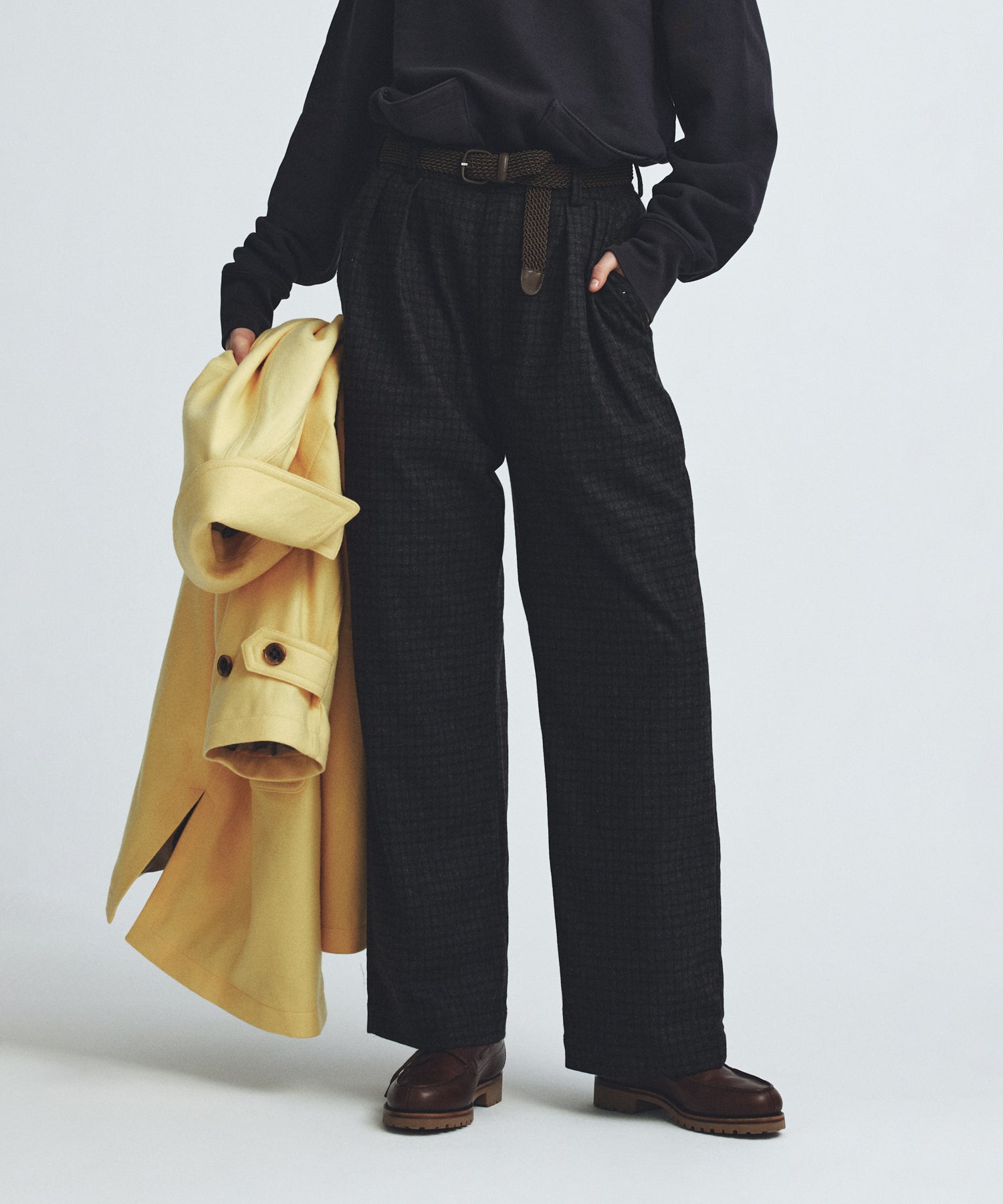 2TUCK DOWN TROUSERS / FEW25WPT5340 – miffew