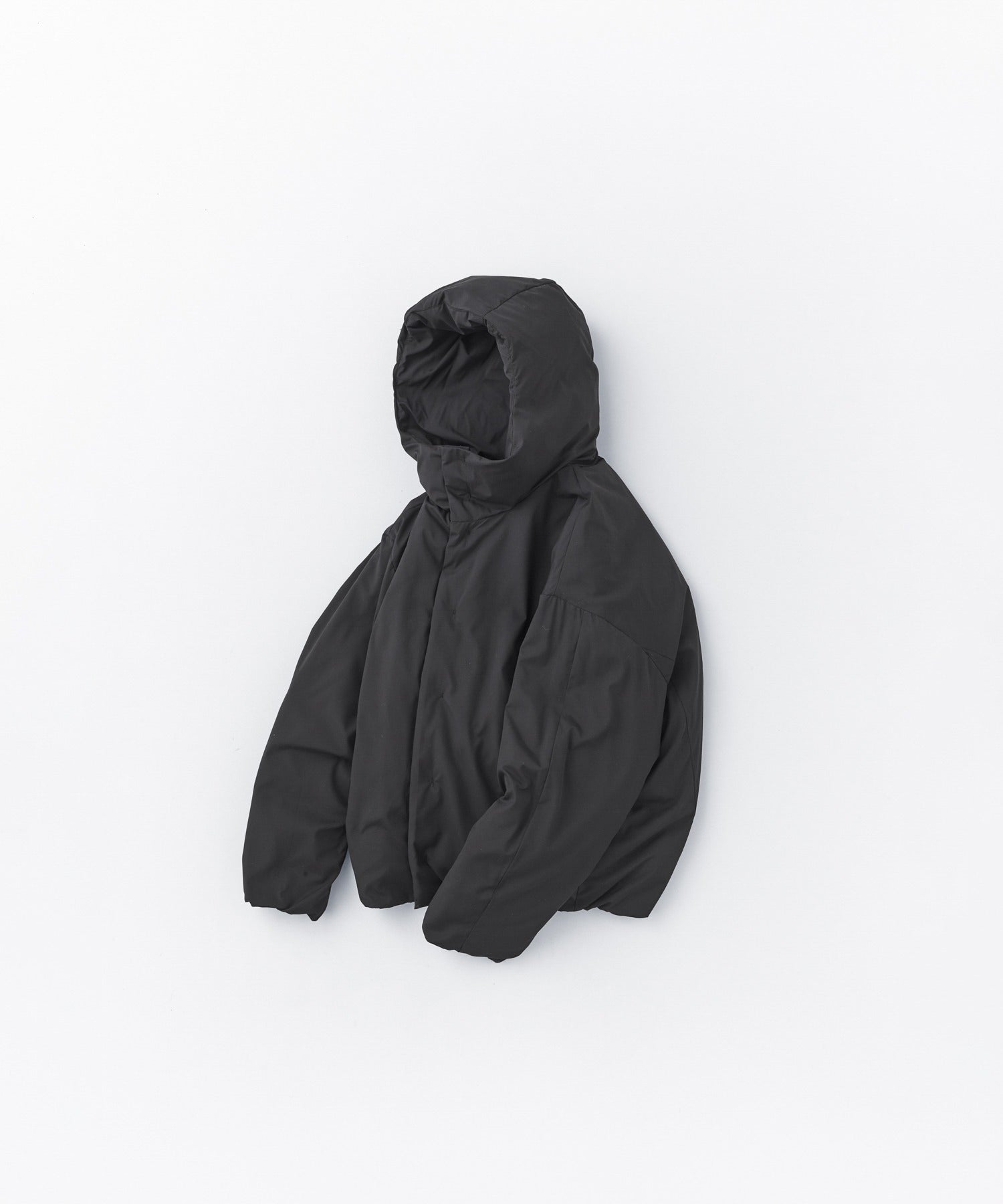 HIDDEN SNAP HOODED DOWN JACKET / FEW24WJK5232