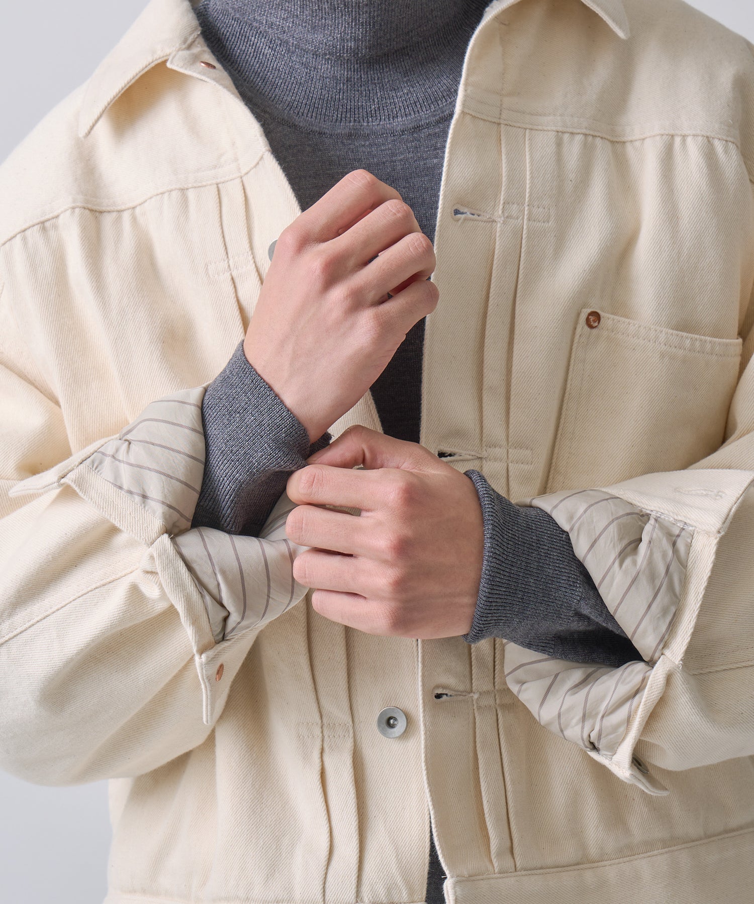 DENIM DOWN JACKET / FEW25WJK5338