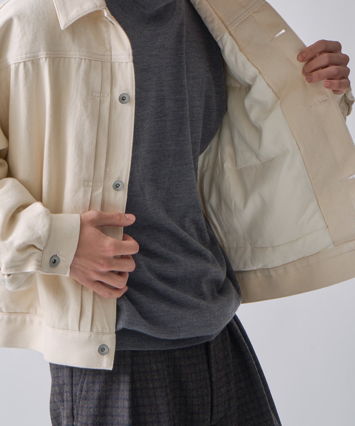 DENIM DOWN JACKET / FEW25WJK5338