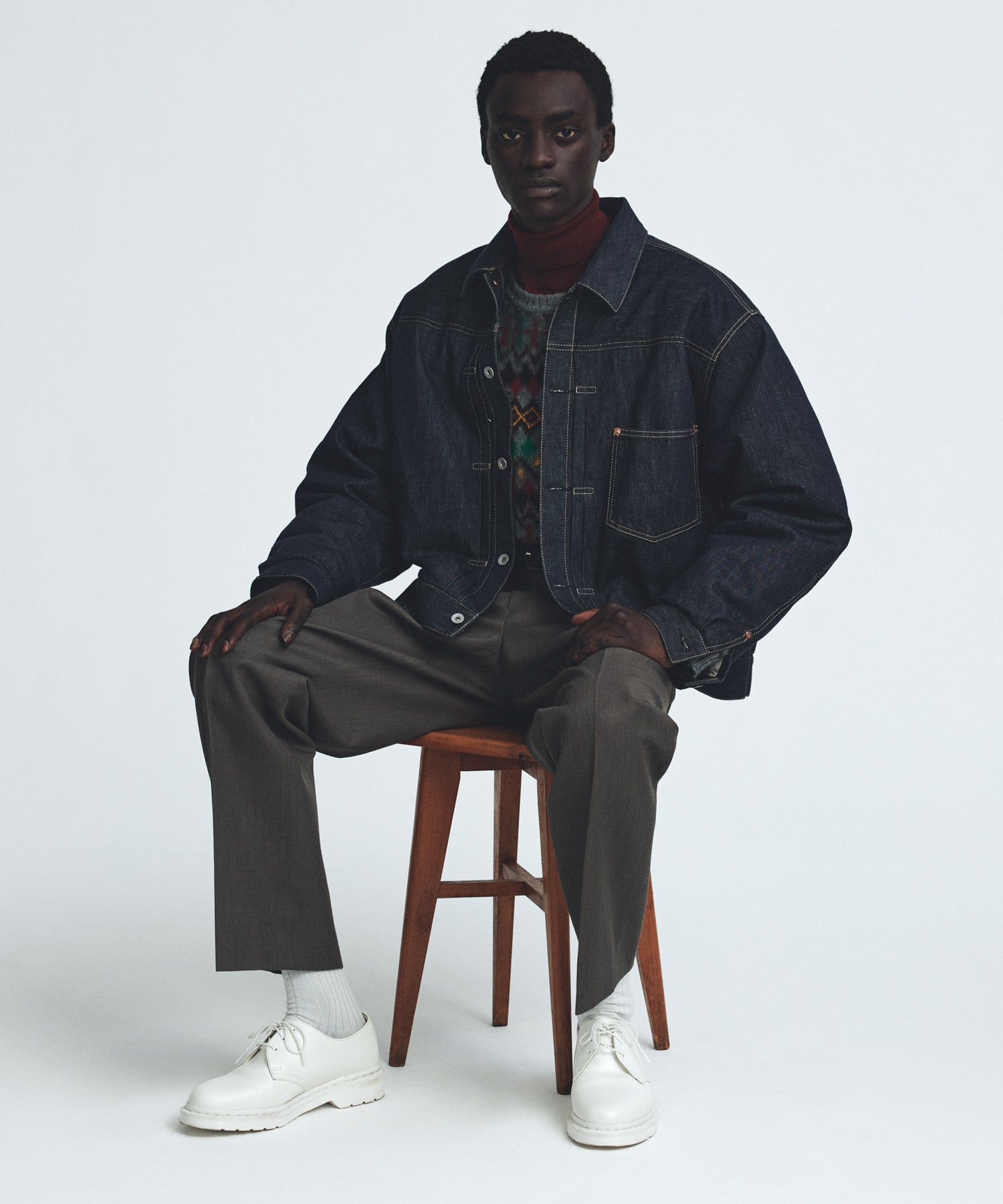 DENIM DOWN JACKET / FEW25WJK5338