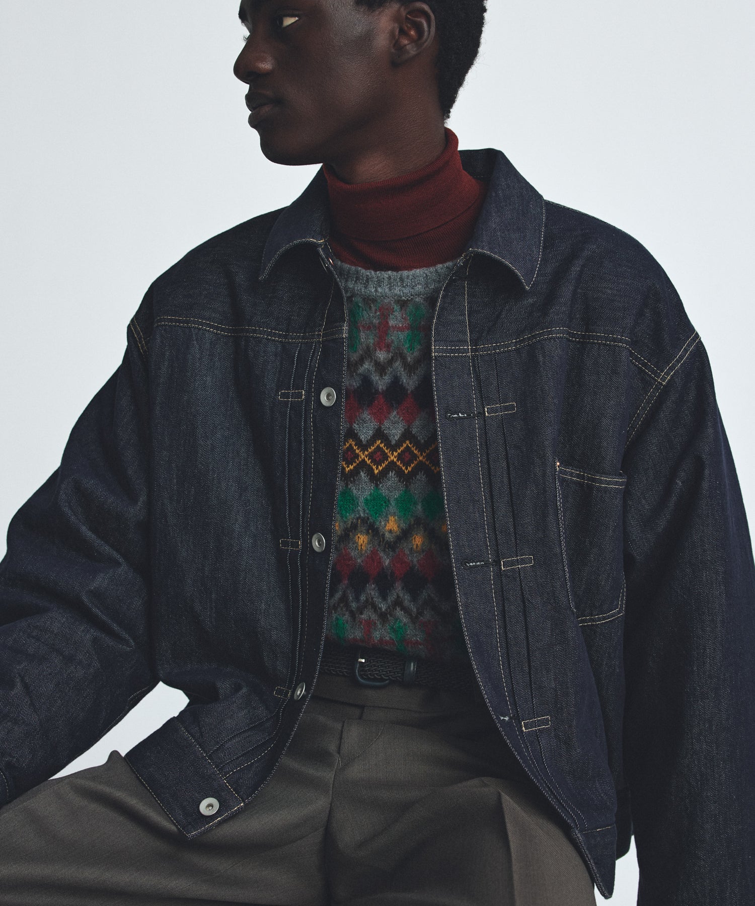 DENIM DOWN JACKET / FEW25WJK5338