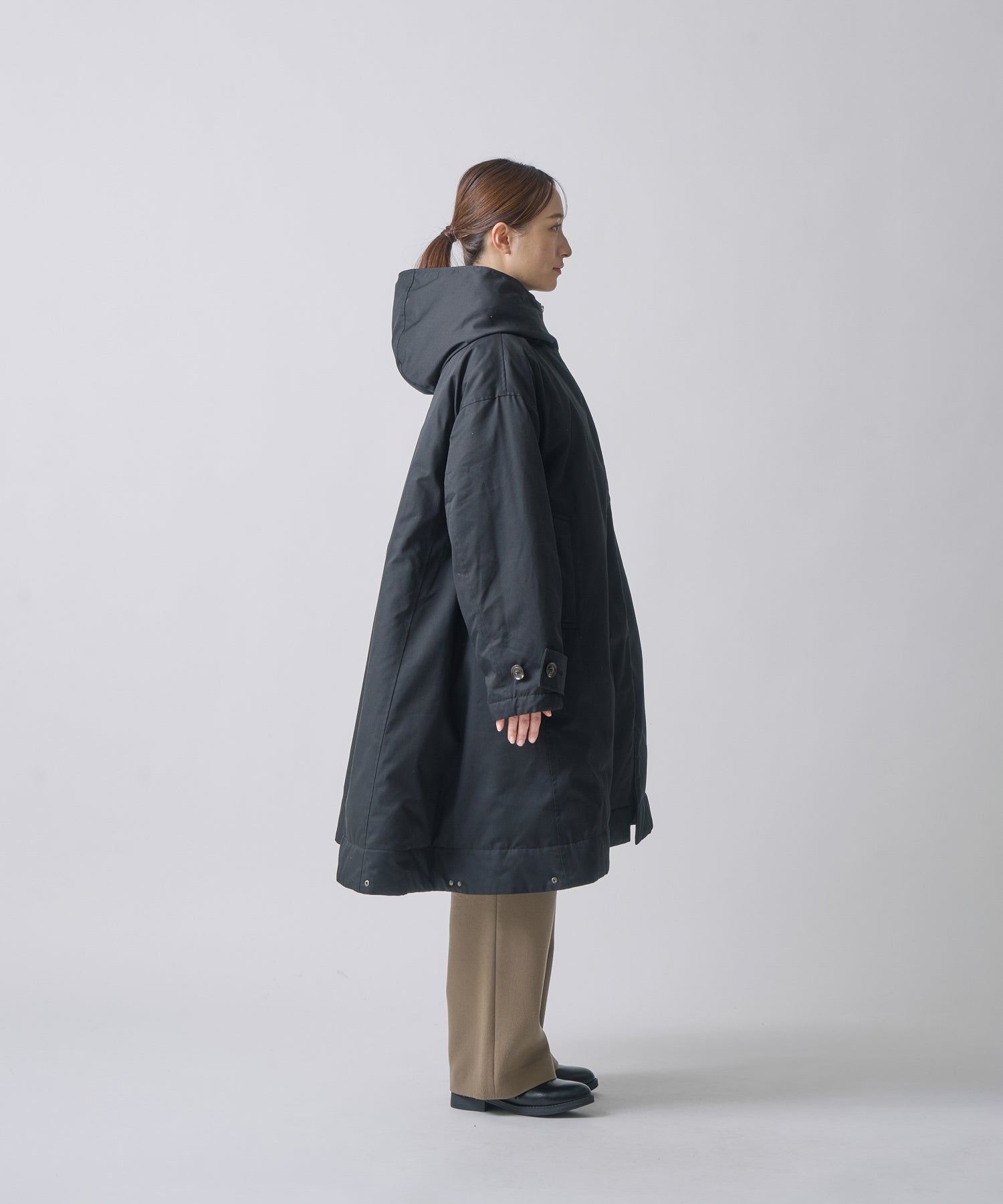 TENT LINE ZIP UP DOWN COAT / FEW25WJK5344