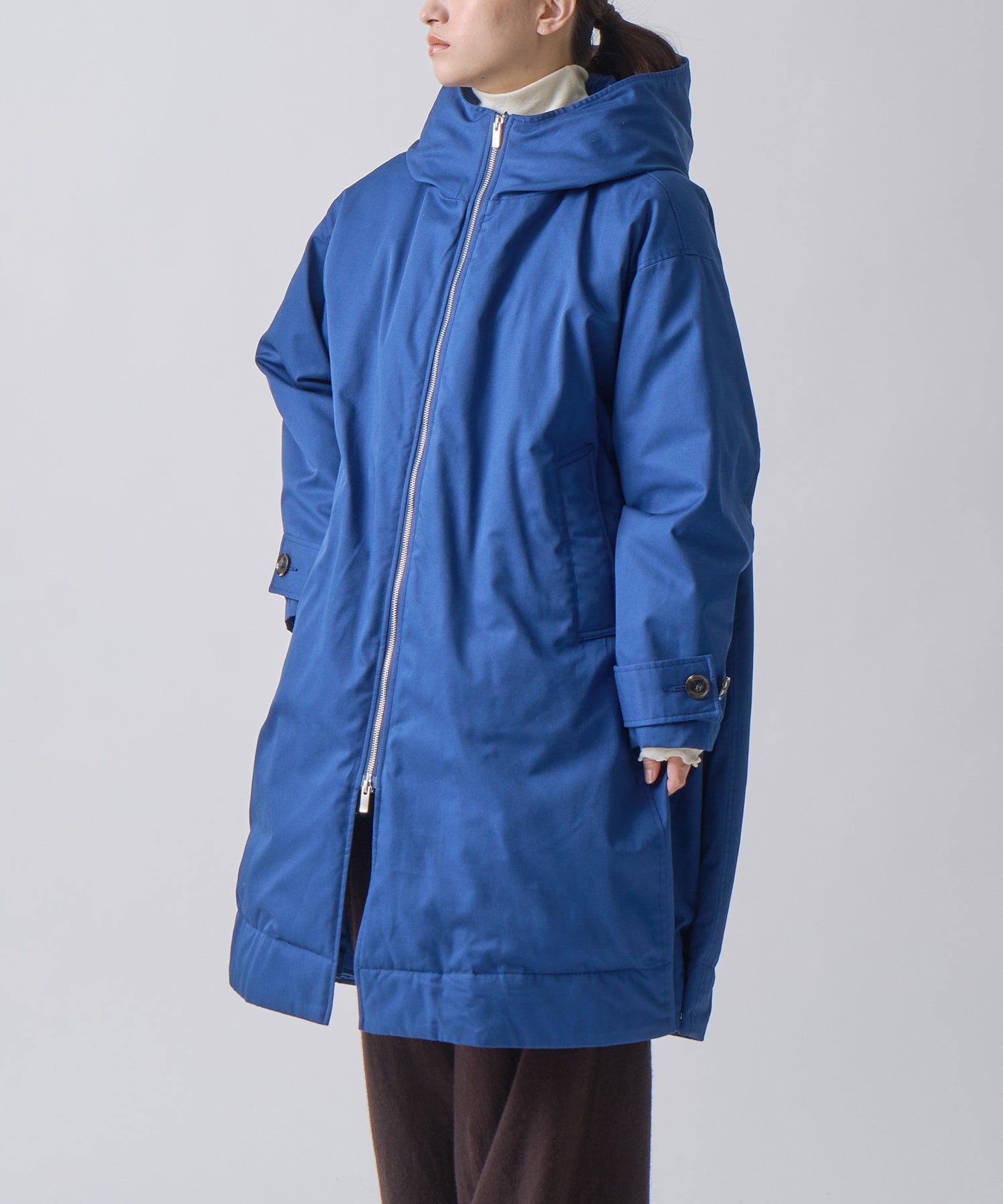TENT LINE ZIP UP DOWN COAT / FEW25WJK5344