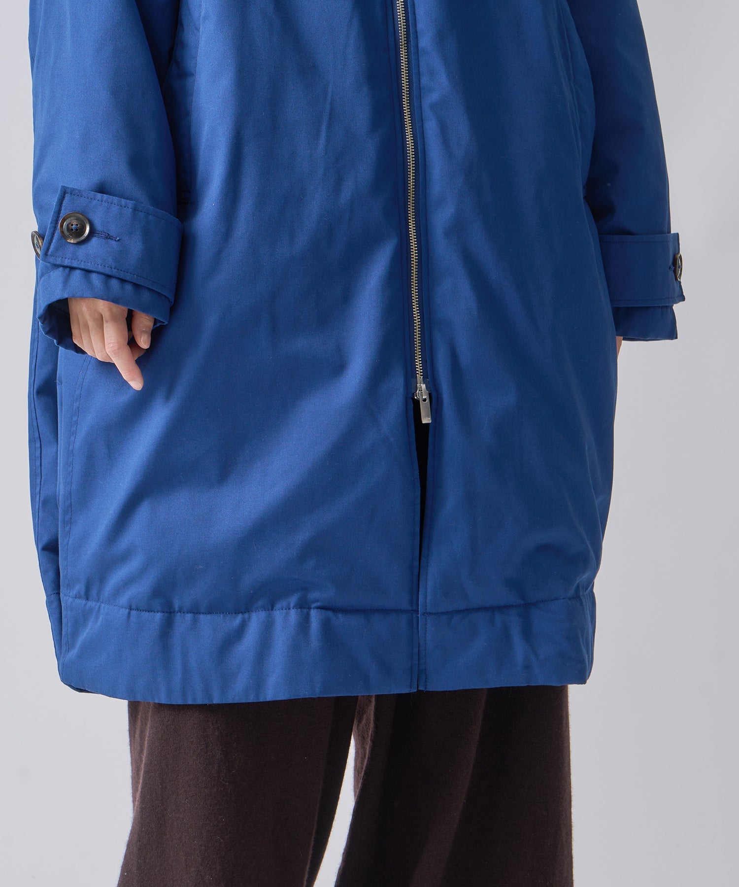 TENT LINE ZIP UP DOWN COAT / FEW25WJK5344