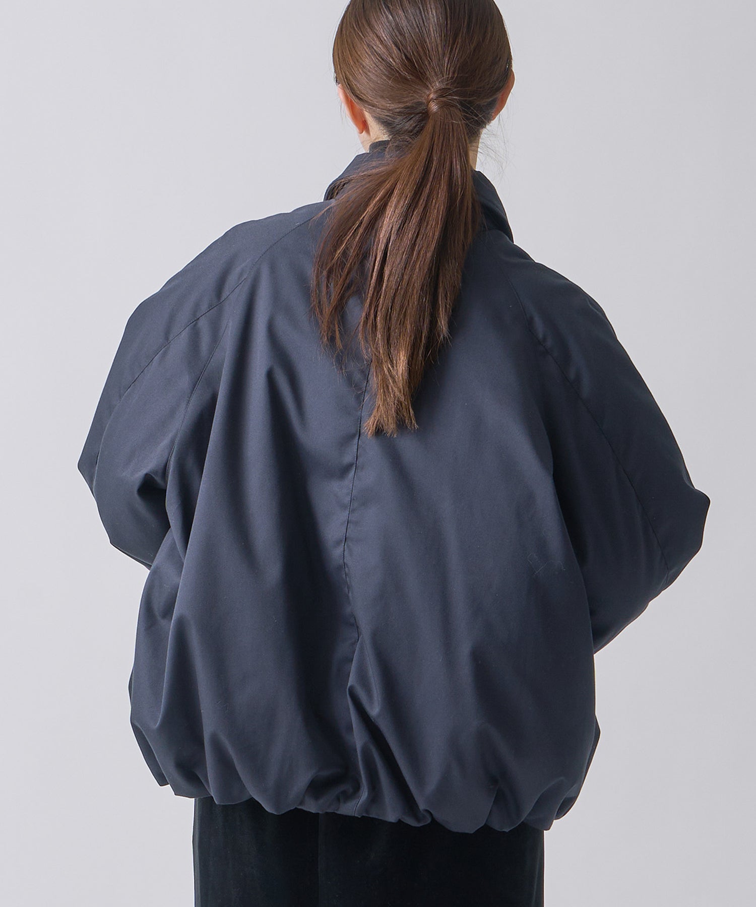 WIDE SQUARE ZIP UP DOWN JACKET / FEW25WJK5345