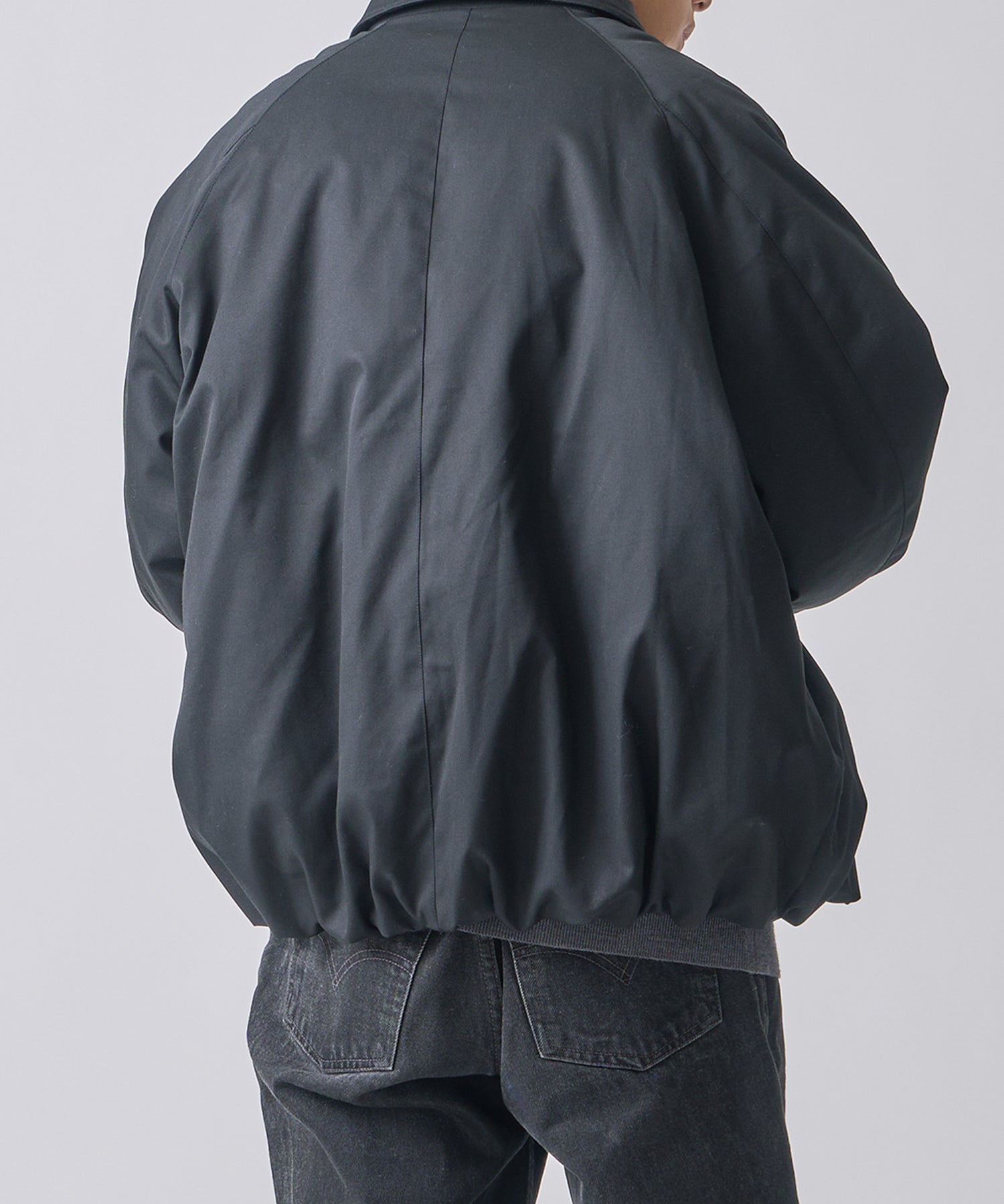 WIDE SQUARE ZIP UP DOWN JACKET / FEW25WJK5345
