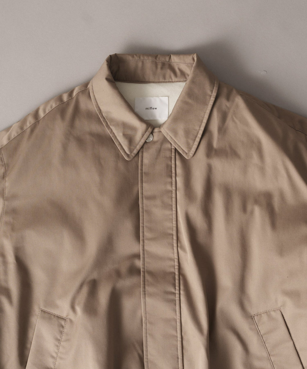 WIDE SQUARE ZIP UP DOWN JACKET / FEW25WJK5345