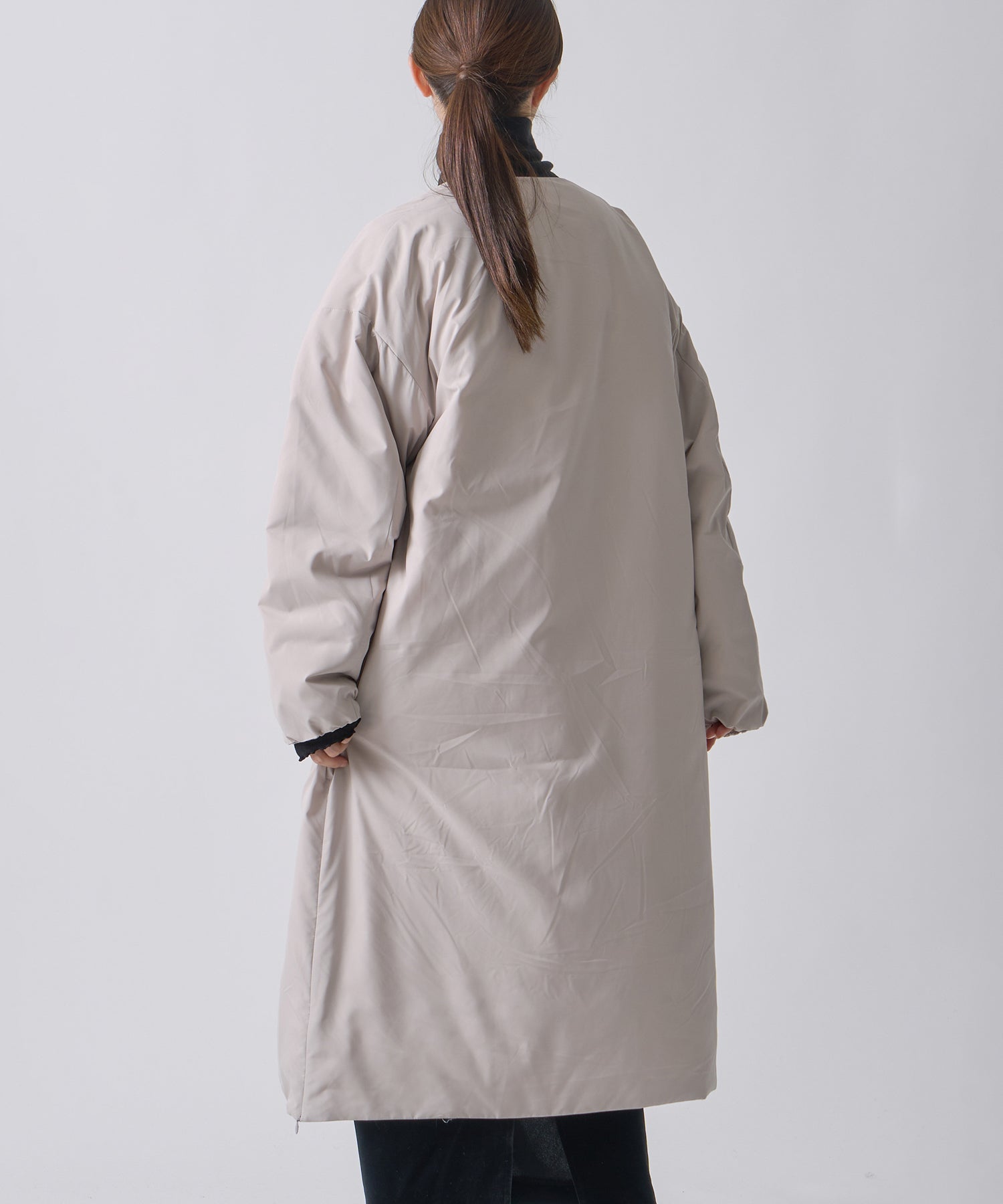 COLLARLESS DOWN COAT / FEW25WJK5347