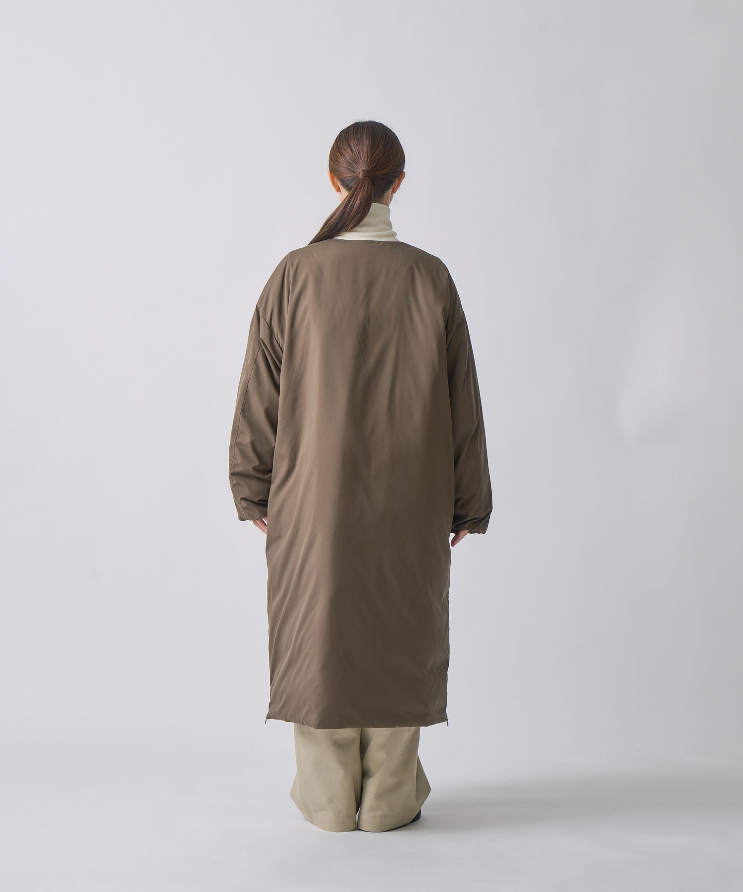 COLLARLESS DOWN COAT / FEW25WJK5347 – miffew