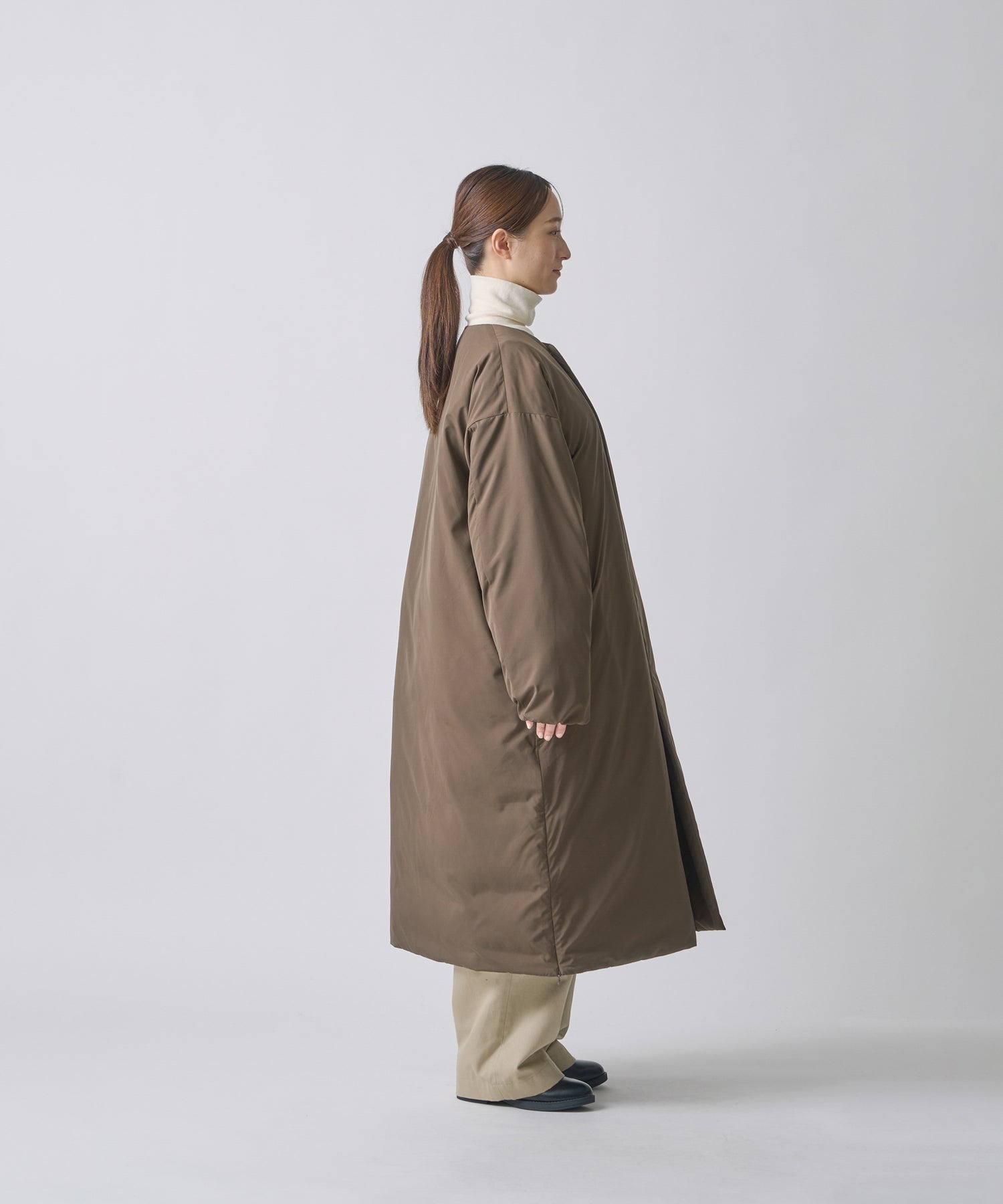 COLLARLESS DOWN COAT / FEW25WJK5347
