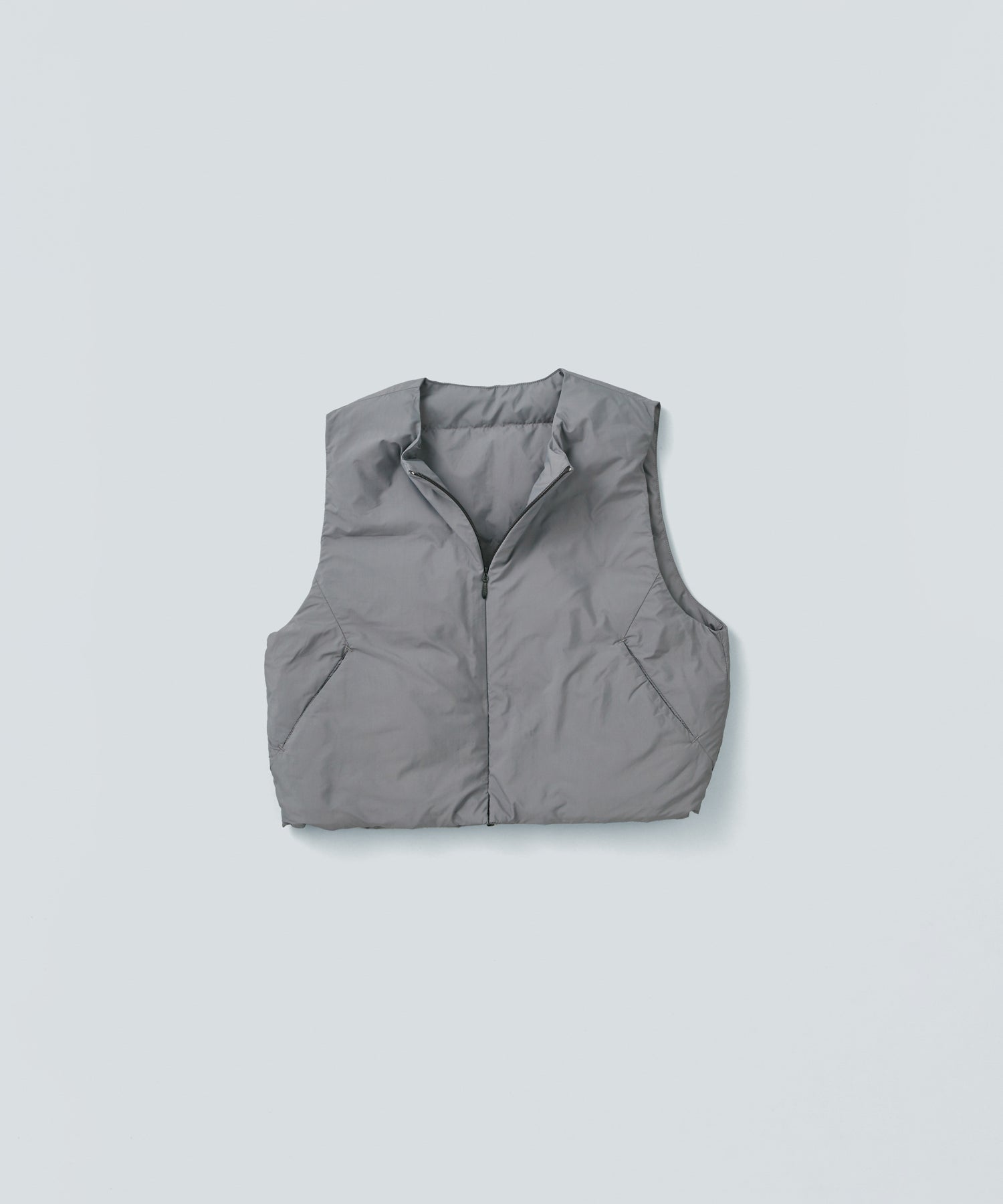 COLLARLESS DOWN VEST / FEW25WJK5351