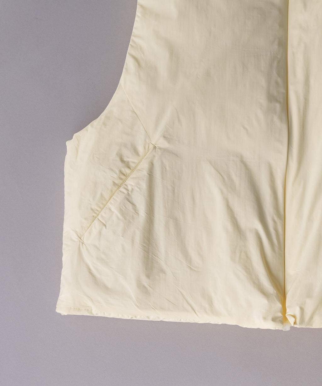 COLLARLESS DOWN VEST / FEW25WJK5351