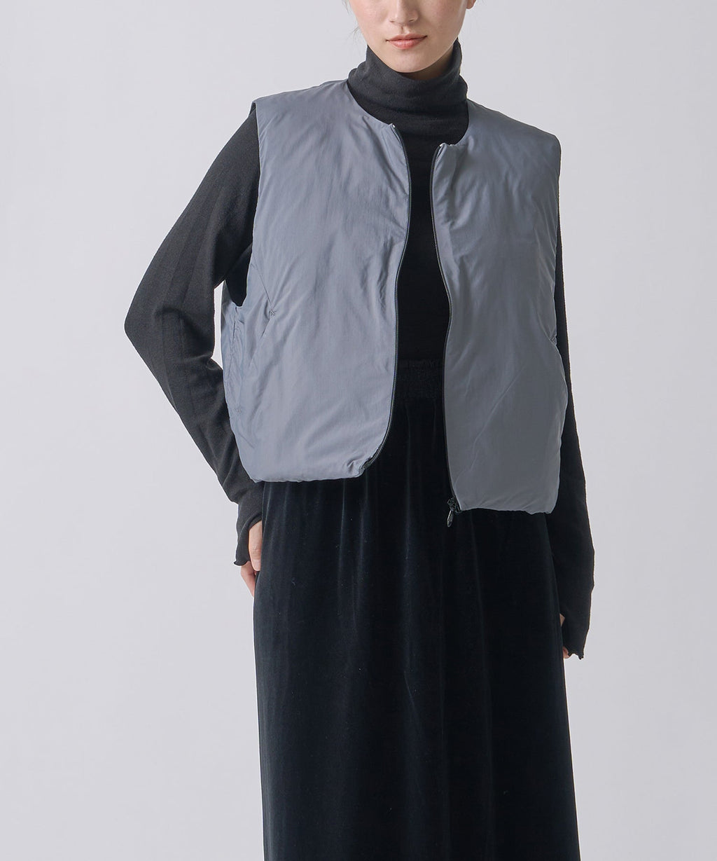 COLLARLESS DOWN VEST / FEW25WJK5351