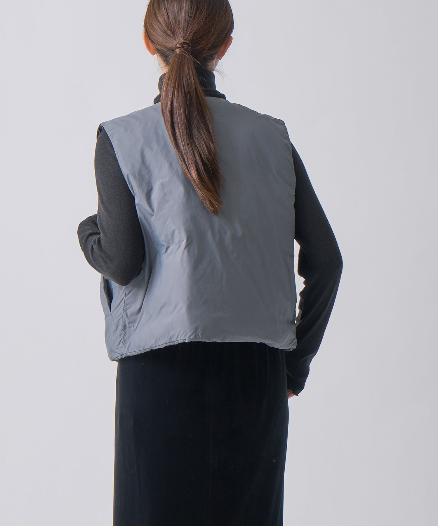 COLLARLESS DOWN VEST / FEW25WJK5351