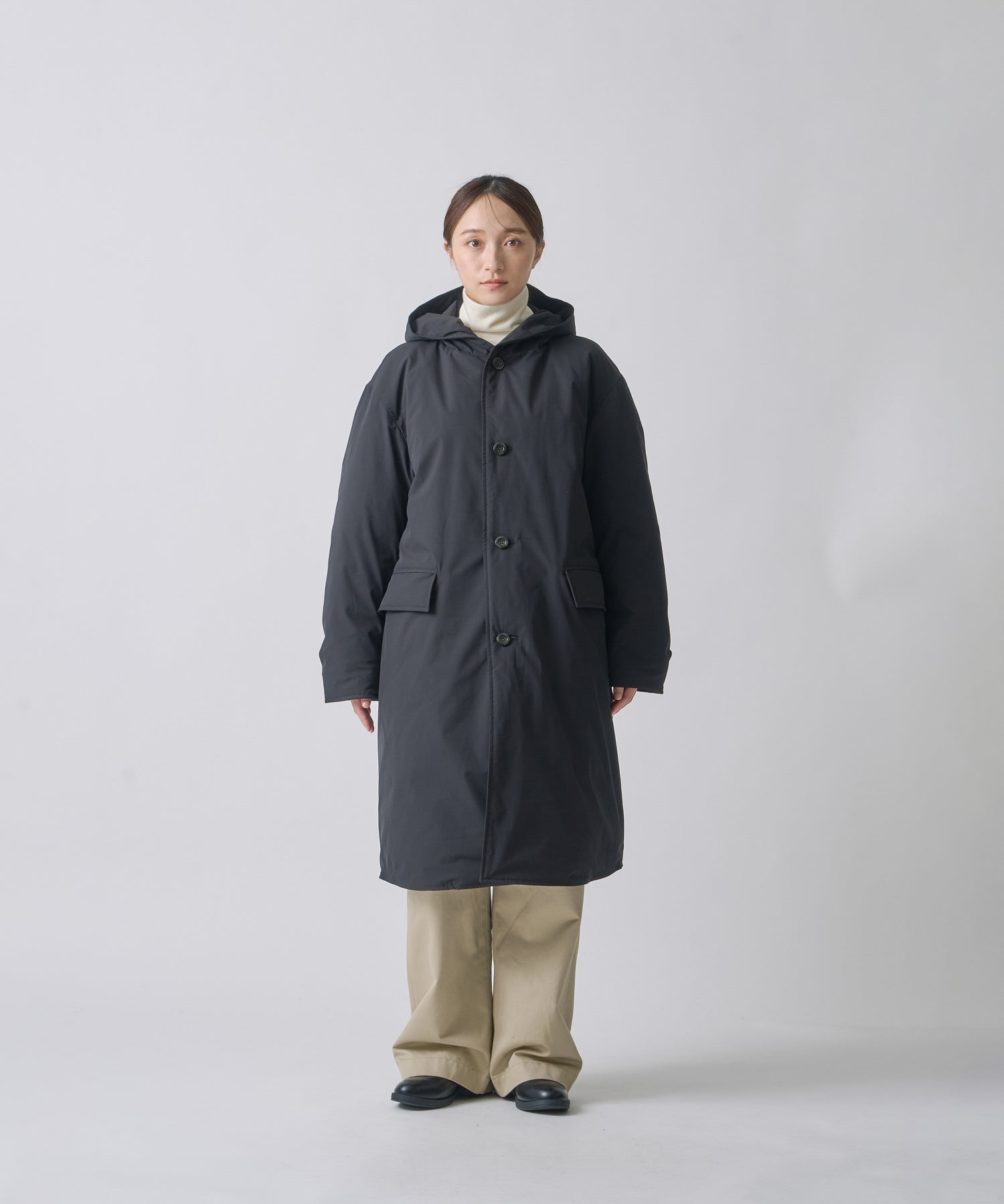 HOODED DOWN COAT / FEW25WJK5356 – miffew