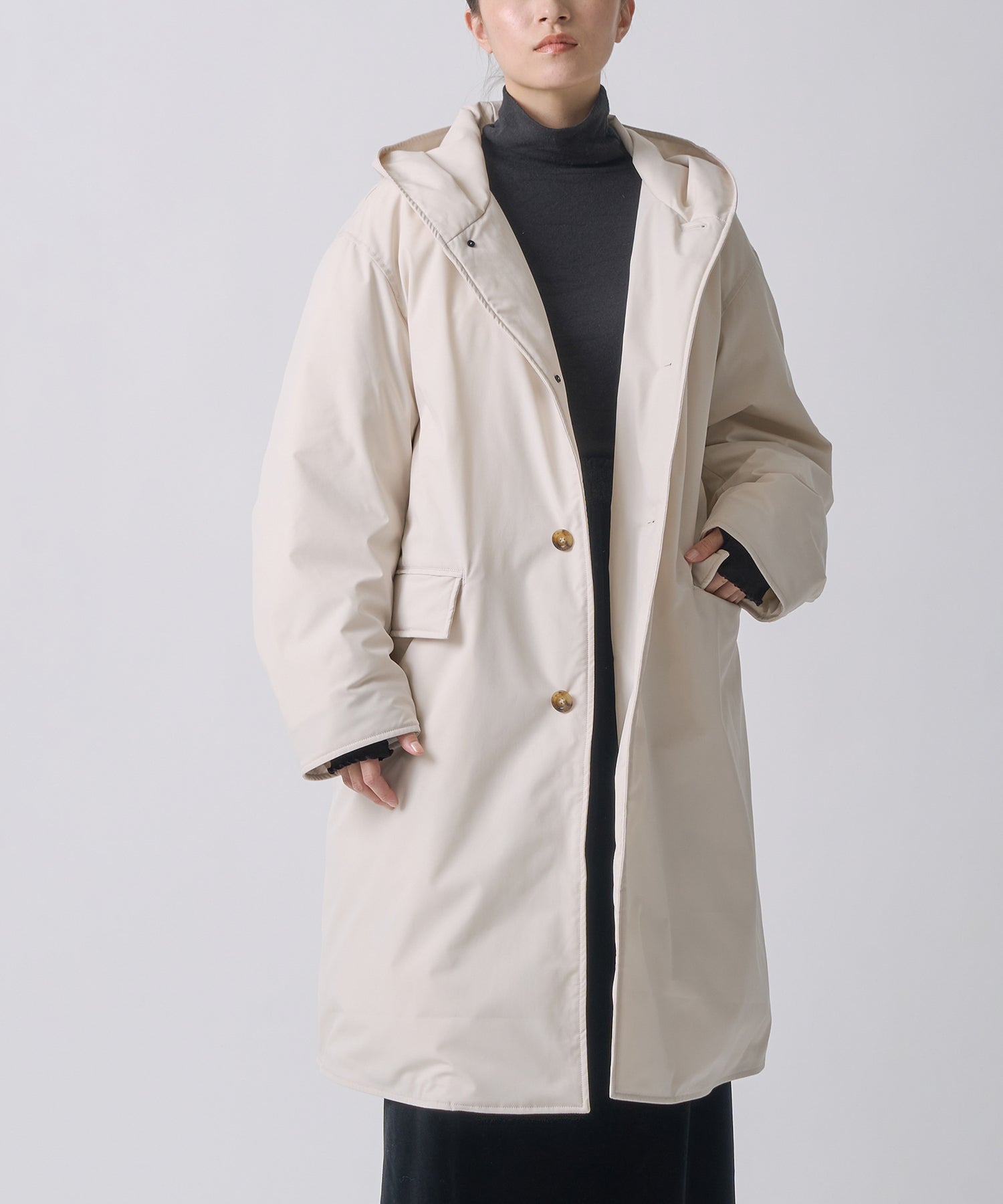 HOODED DOWN COAT / FEW25WJK5356