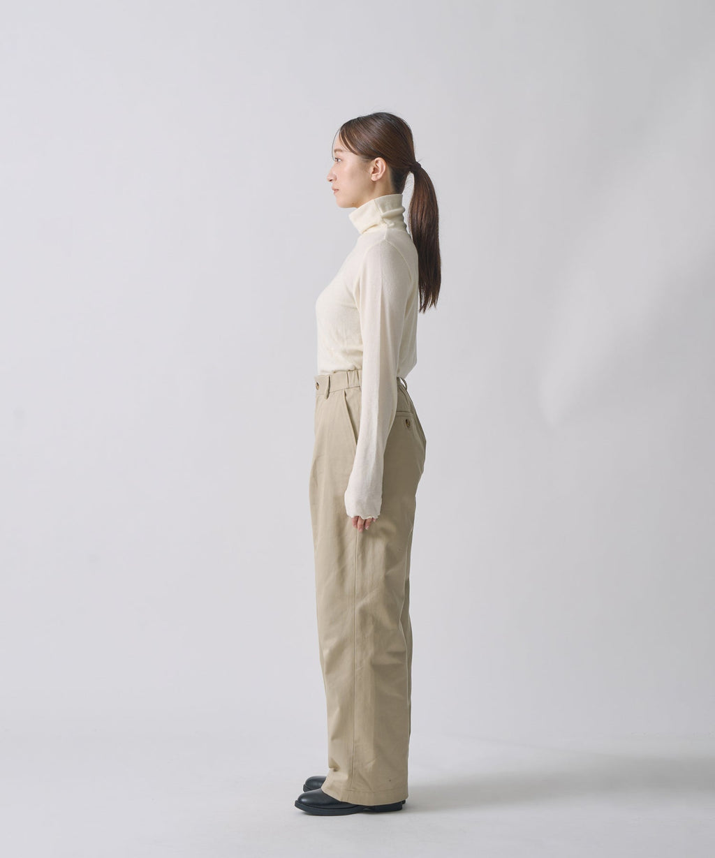2TUCK DOWN TROUSERS / FEW25WPT5340