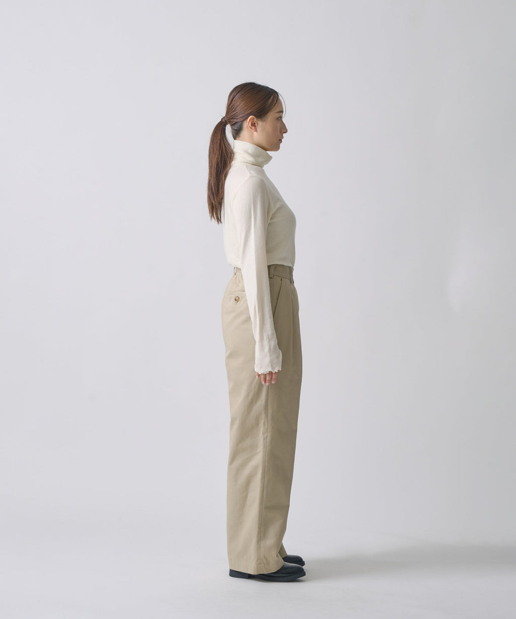 2TUCK DOWN TROUSERS / FEW25WPT5340