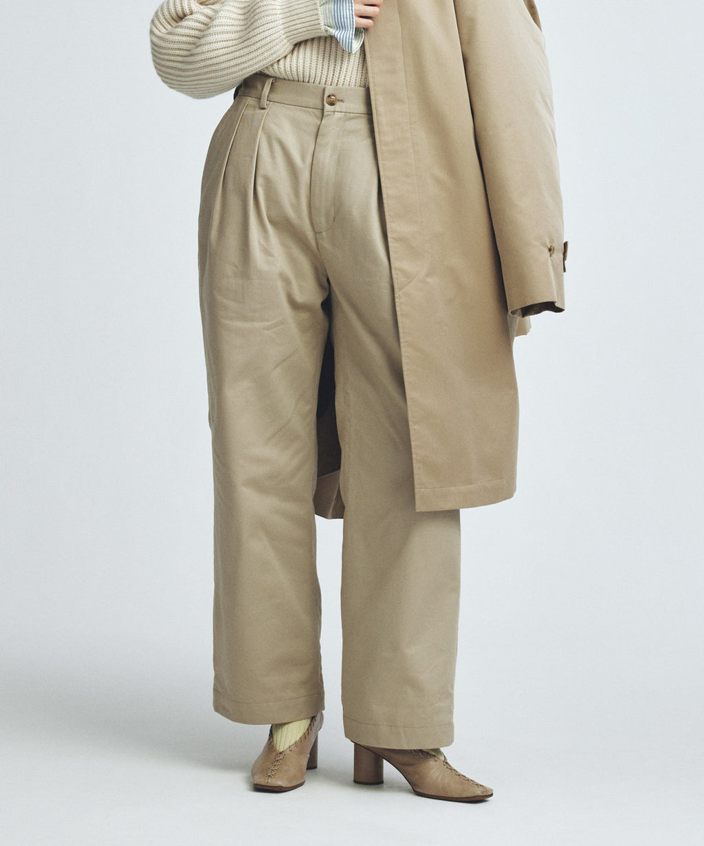 2TUCK DOWN TROUSERS / FEW25WPT5340