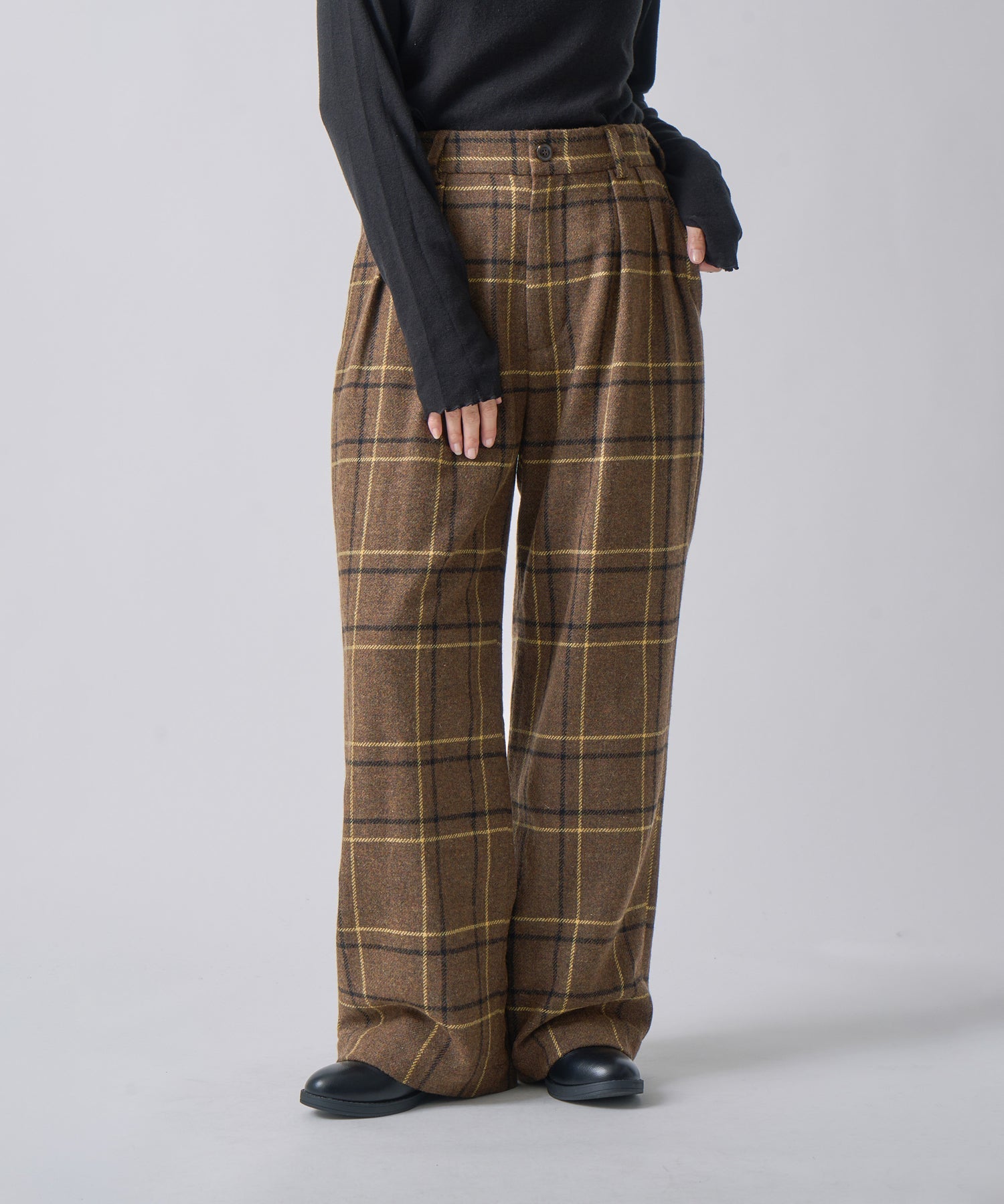 2TUCK DOWN TROUSERS / FEW25WPT5340
