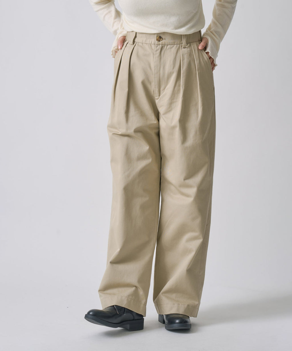 2TUCK DOWN TROUSERS / FEW25WPT5340