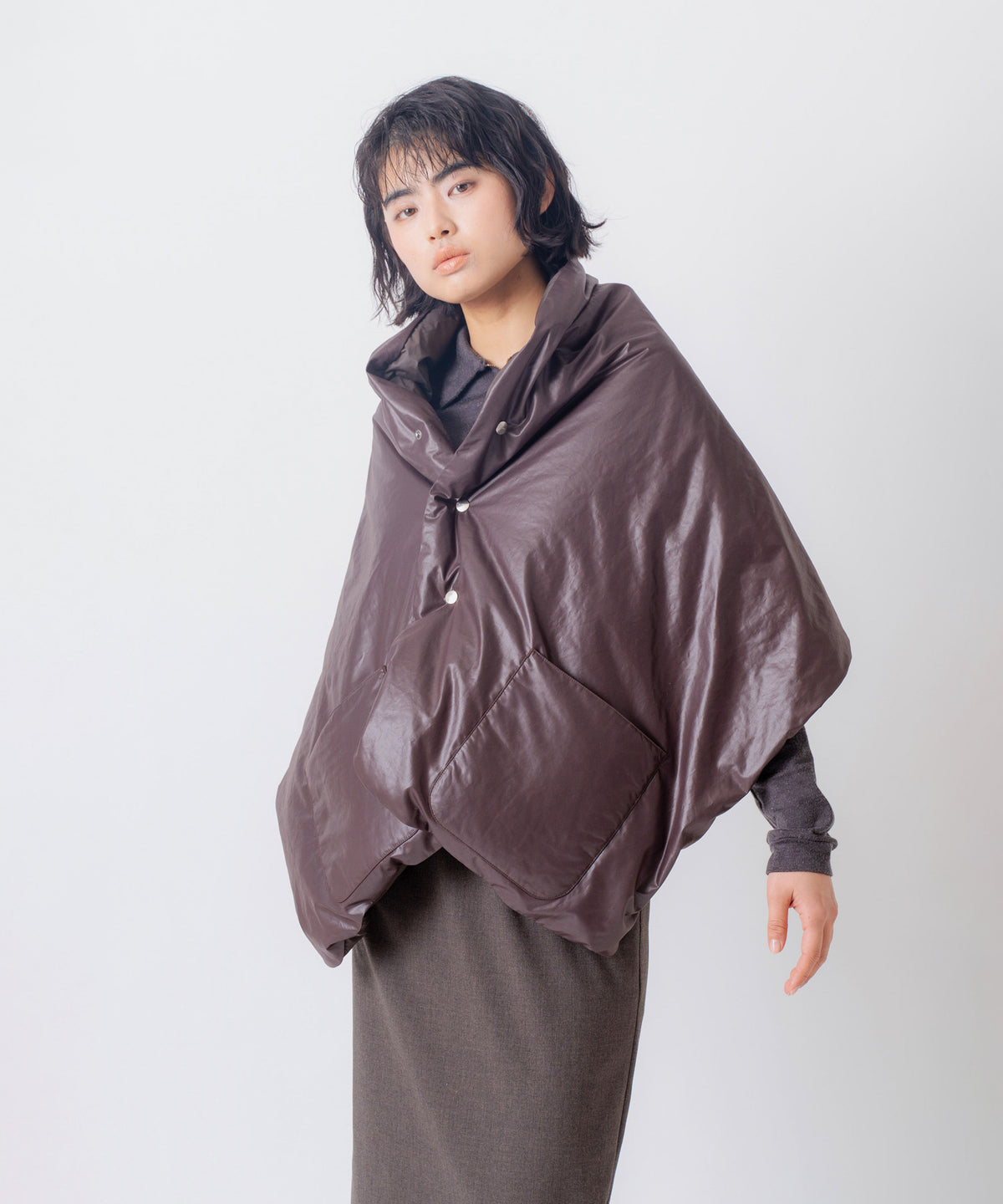 REVERSIBLE DOWN CAPE/FEW26WAC5470