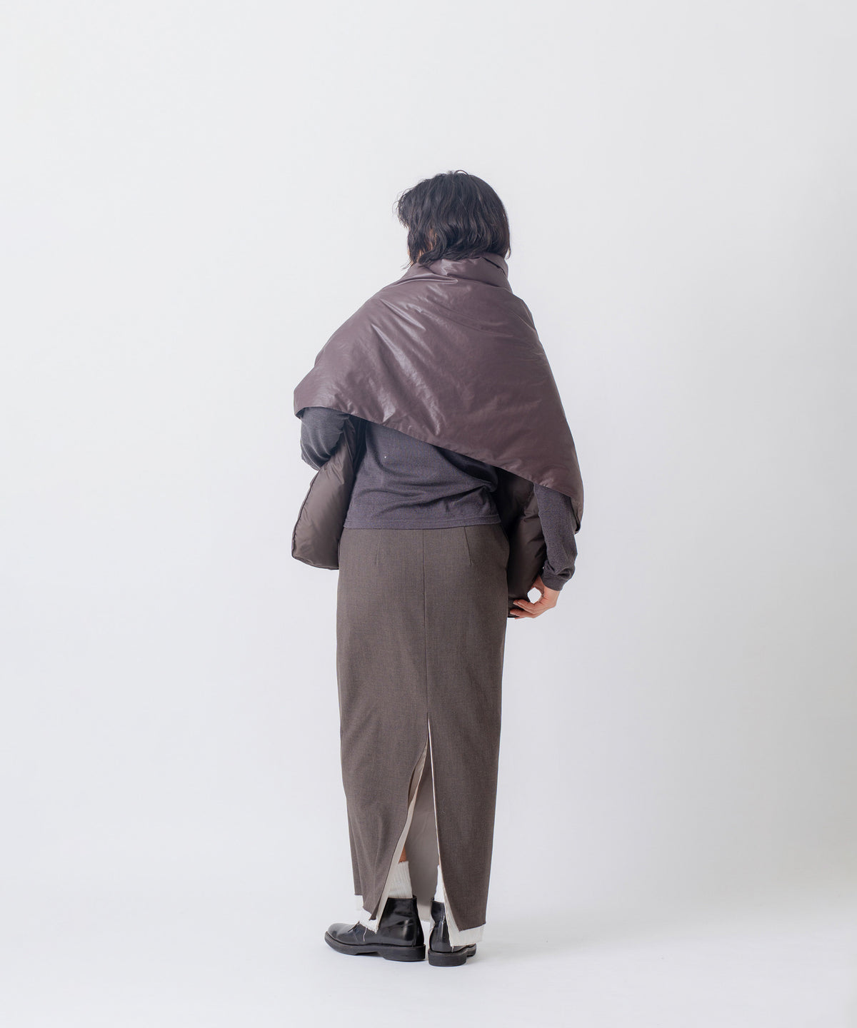 REVERSIBLE DOWN CAPE/FEW26WAC5470
