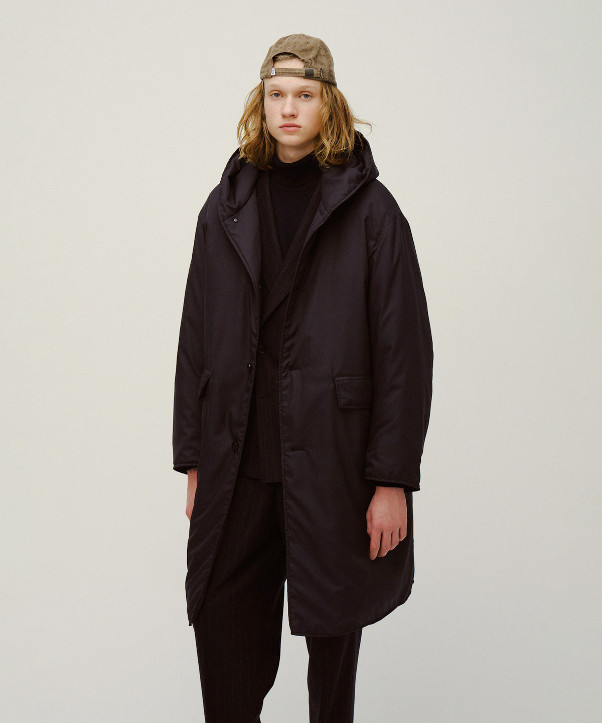 HOODED LONG DOWN COAT/FEW26WJK5460