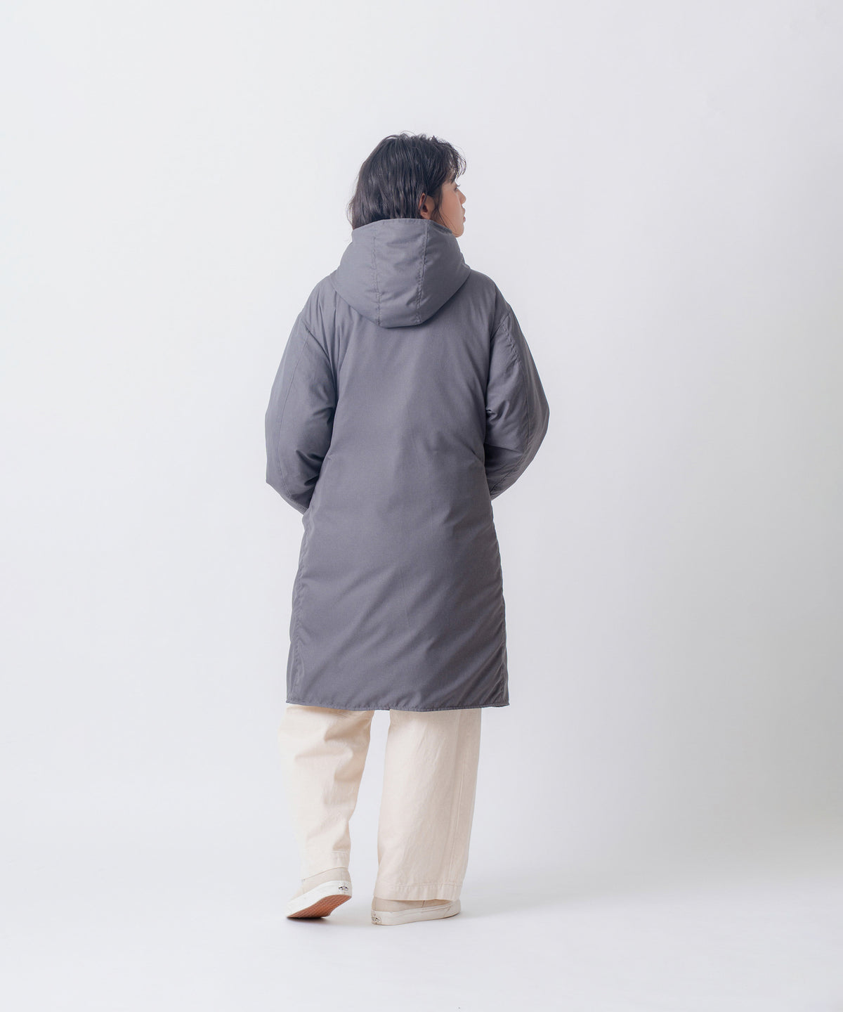 HOODED LONG DOWN COAT/FEW26WJK5460