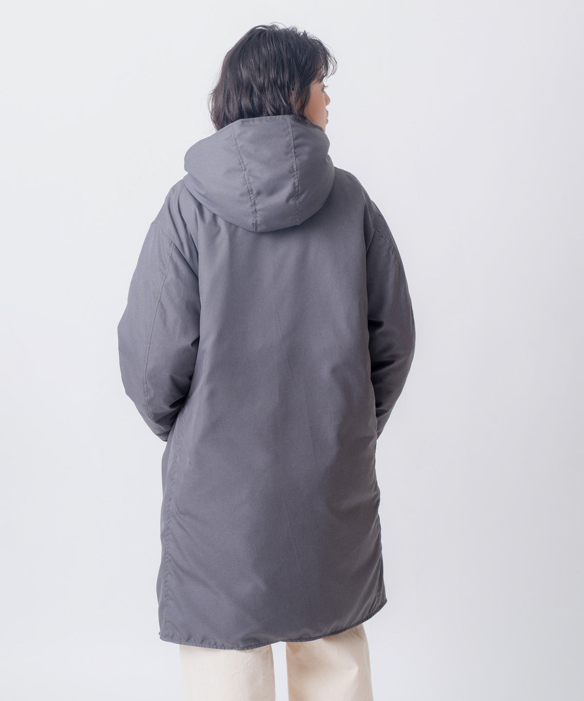 HOODED LONG DOWN COAT/FEW26WJK5460