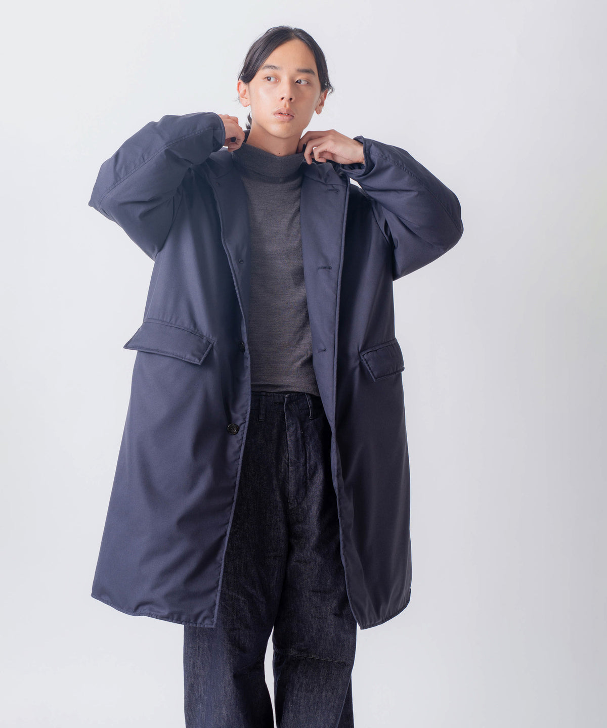 HOODED LONG DOWN COAT/FEW26WJK5460
