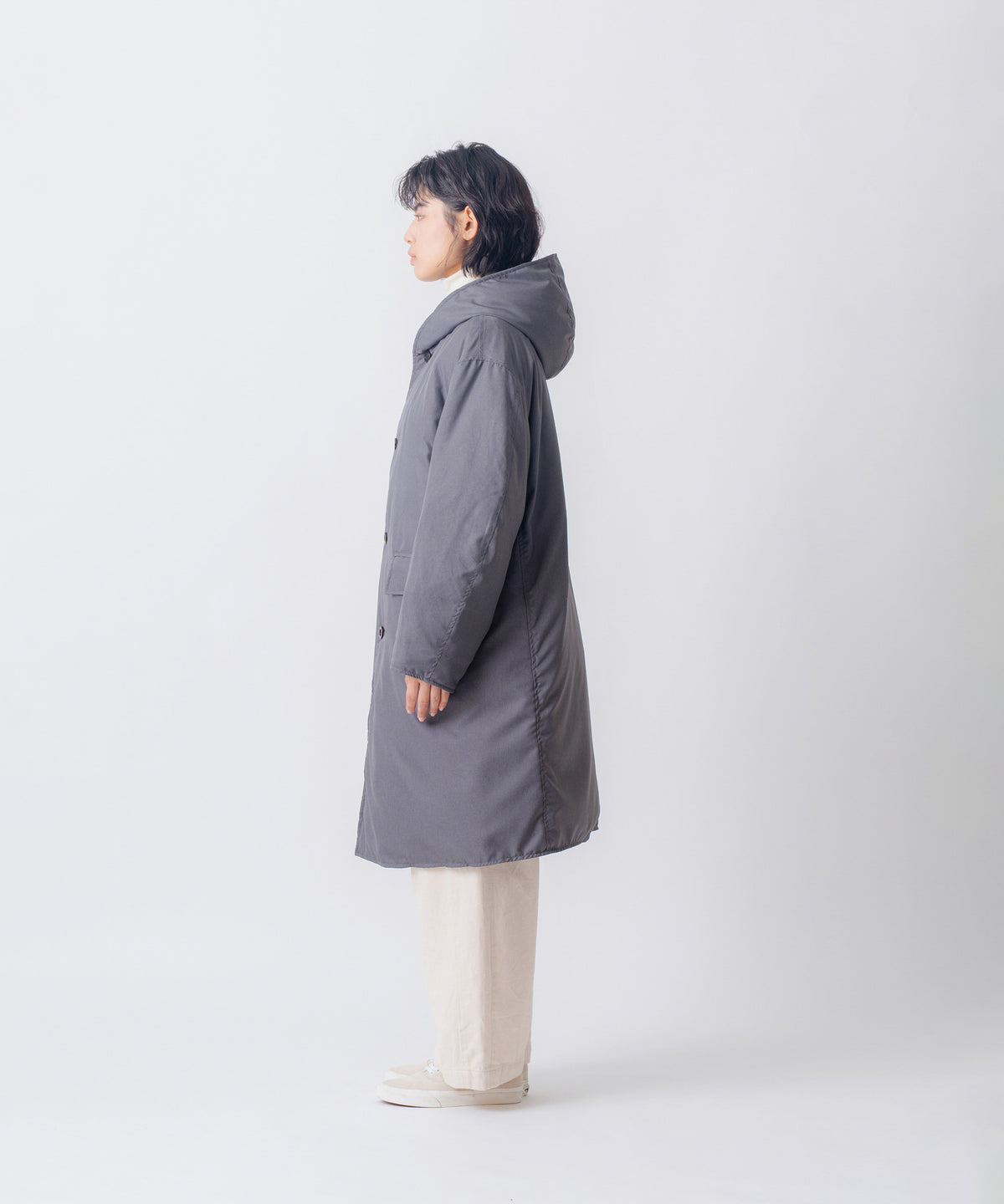 HOODED LONG DOWN COAT/FEW26WJK5460