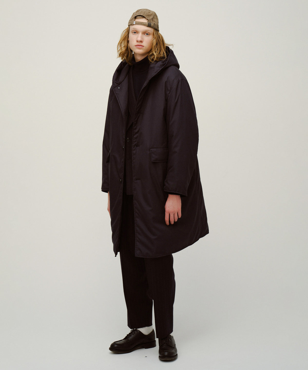 HOODED LONG DOWN COAT/FEW26WJK5460