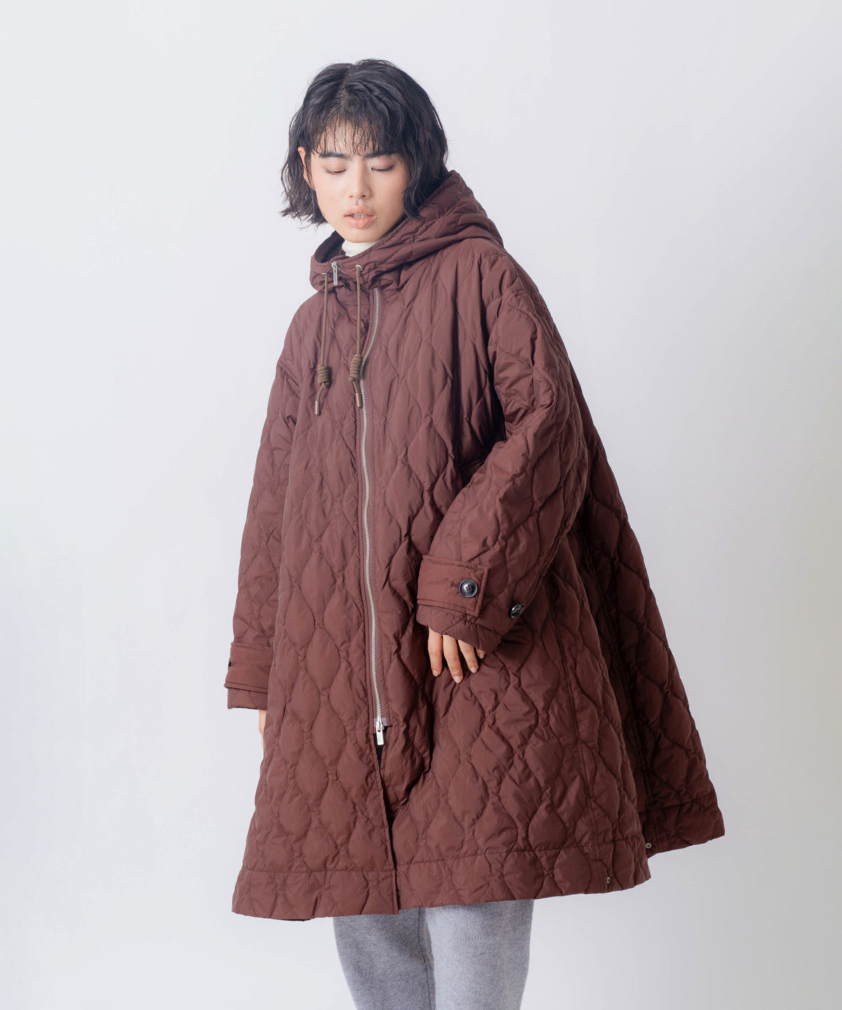 TENT LINE ZIP UP DOWN COAT/FEW26WJK5463
