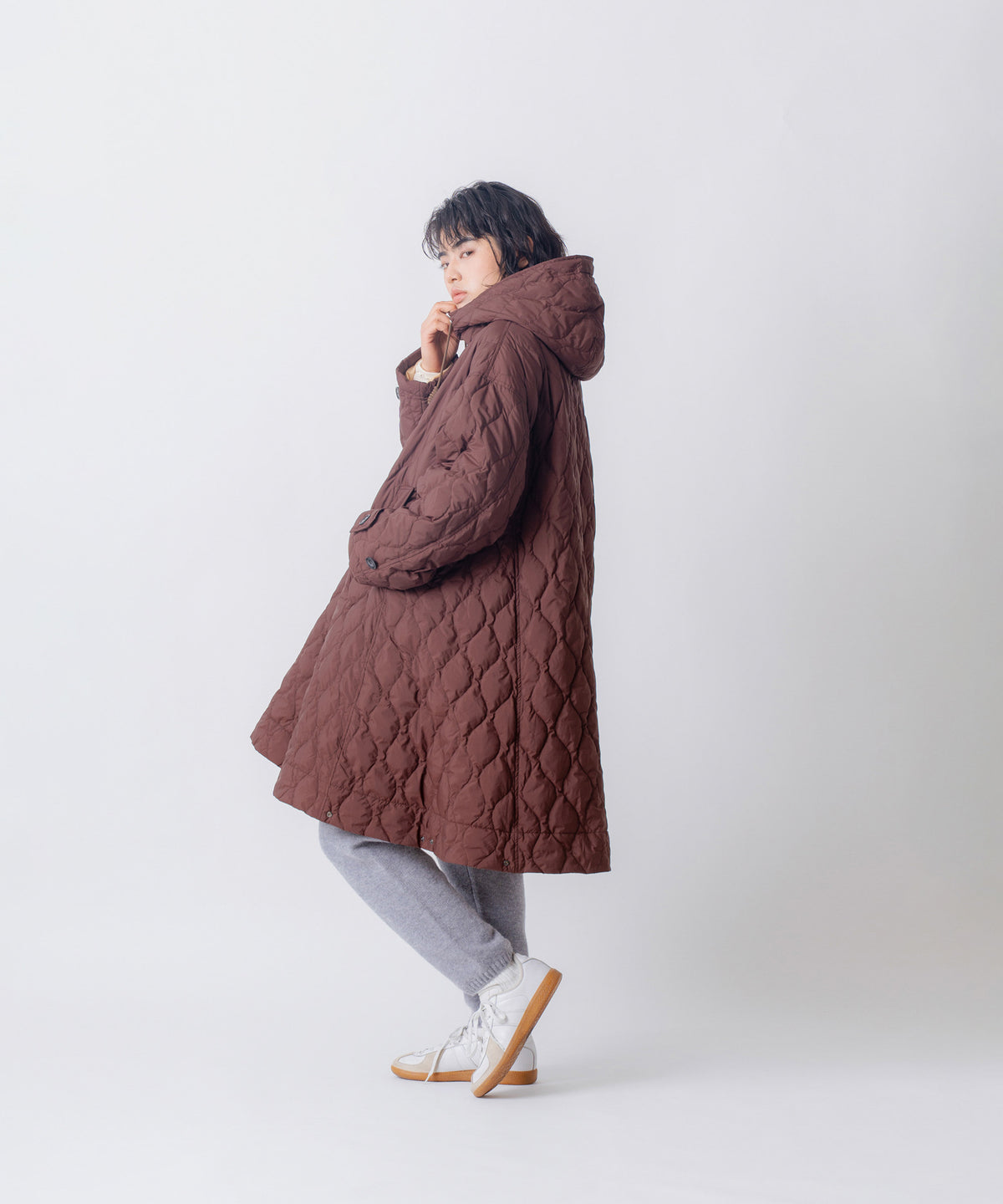 TENT LINE ZIP UP DOWN COAT/FEW26WJK5463