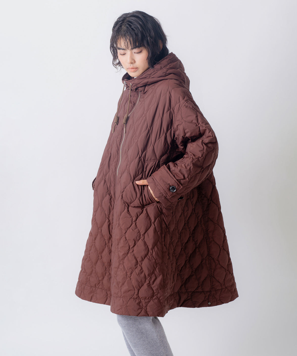 TENT LINE ZIP UP DOWN COAT/FEW26WJK5463