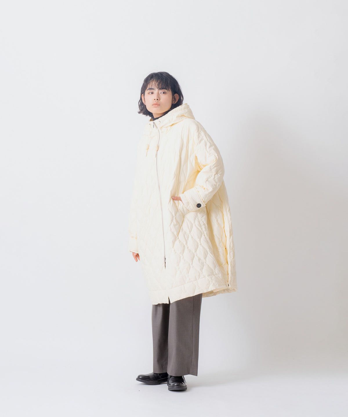 TENT LINE ZIP UP DOWN COAT/FEW26WJK5463
