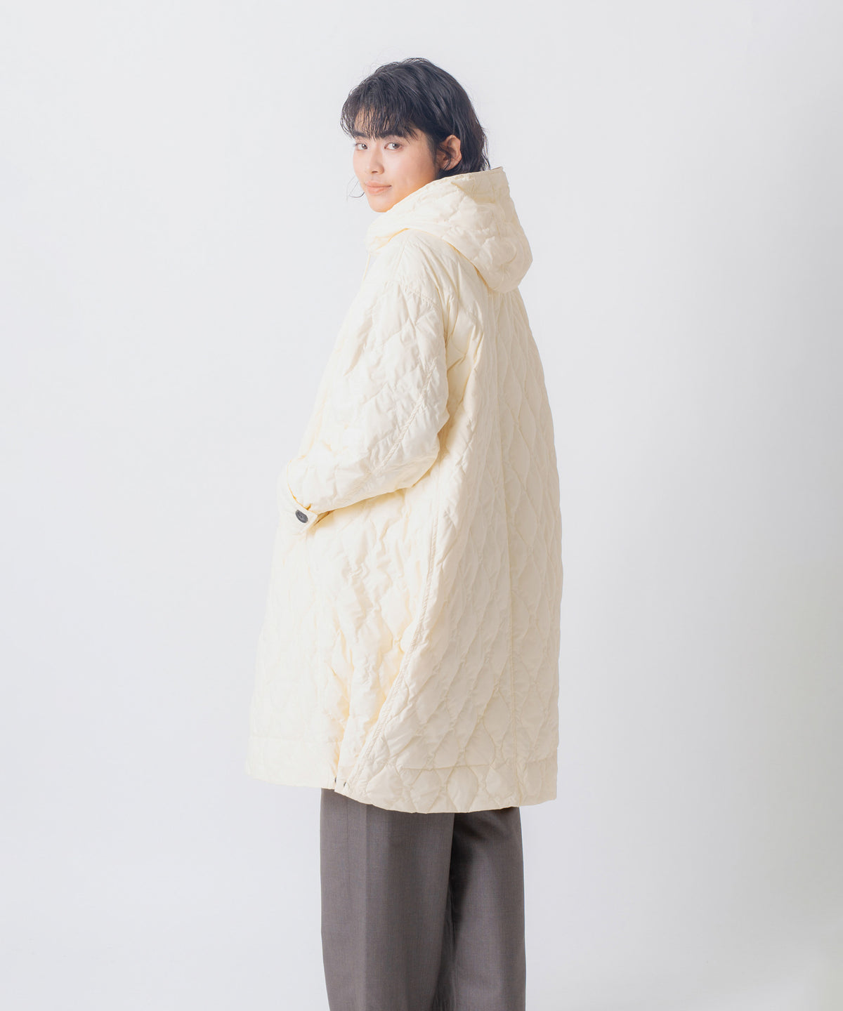 TENT LINE ZIP UP DOWN COAT/FEW26WJK5463