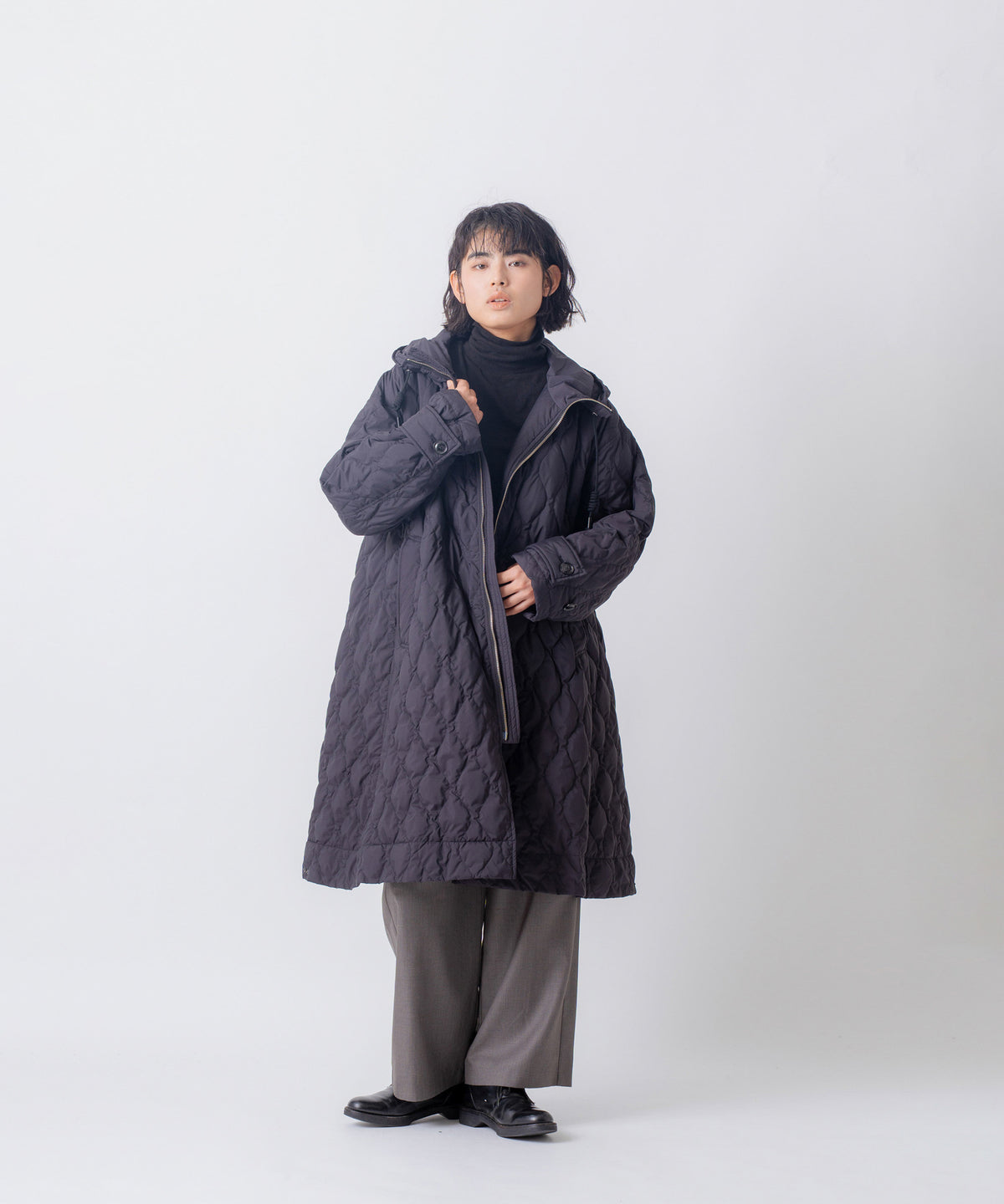 TENT LINE ZIP UP DOWN COAT/FEW26WJK5463