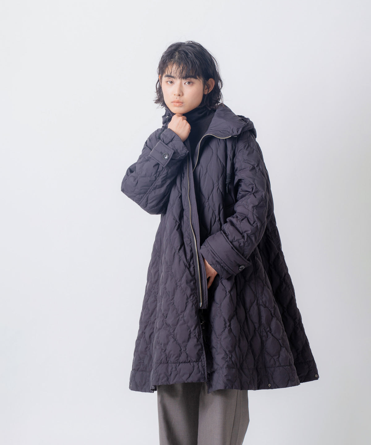 TENT LINE ZIP UP DOWN COAT/FEW26WJK5463