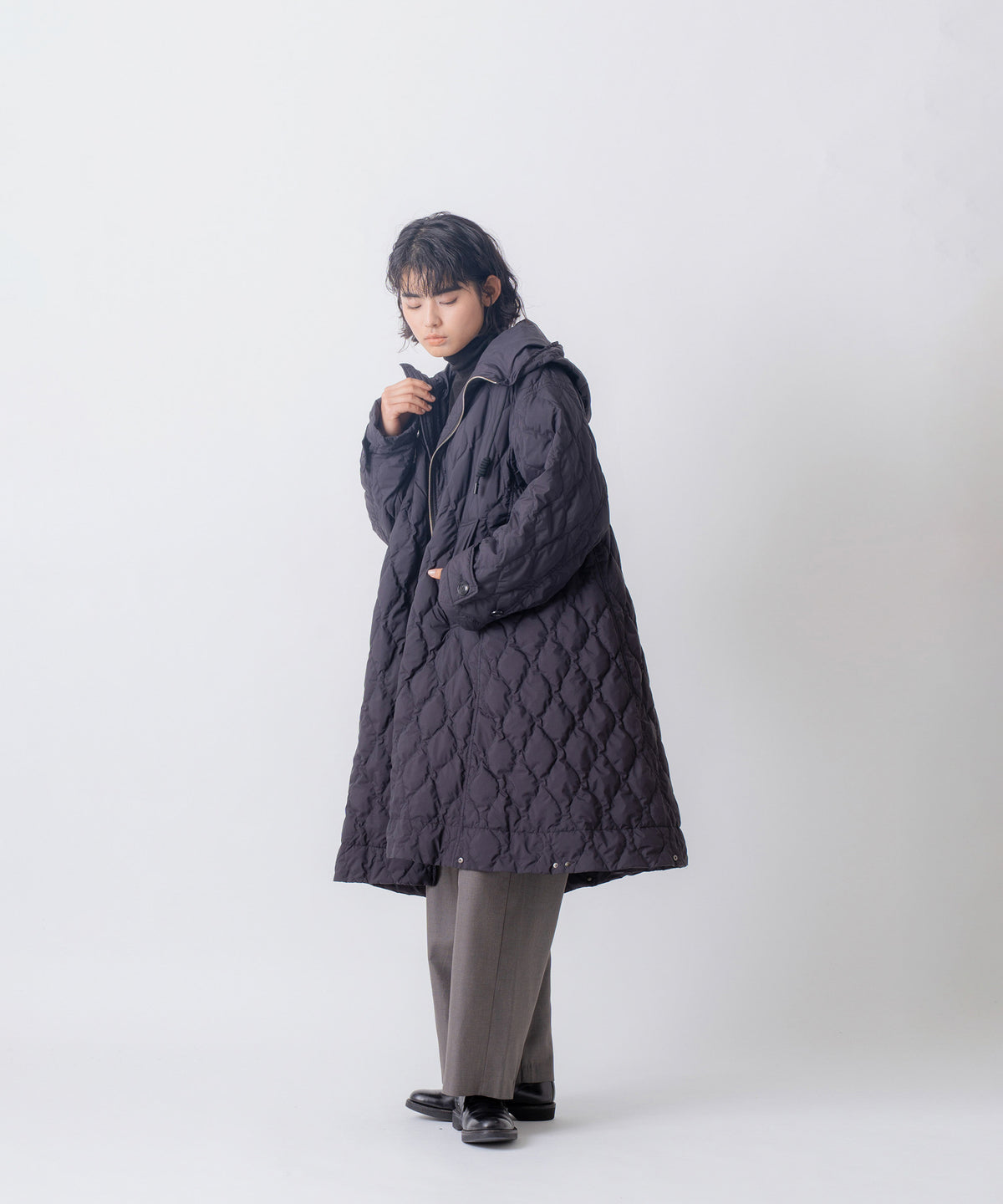 TENT LINE ZIP UP DOWN COAT/FEW26WJK5463