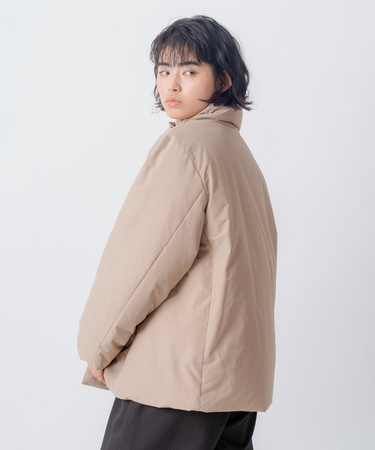SQUARE MIDDLE DOWN COAT/FEW26WJK5465