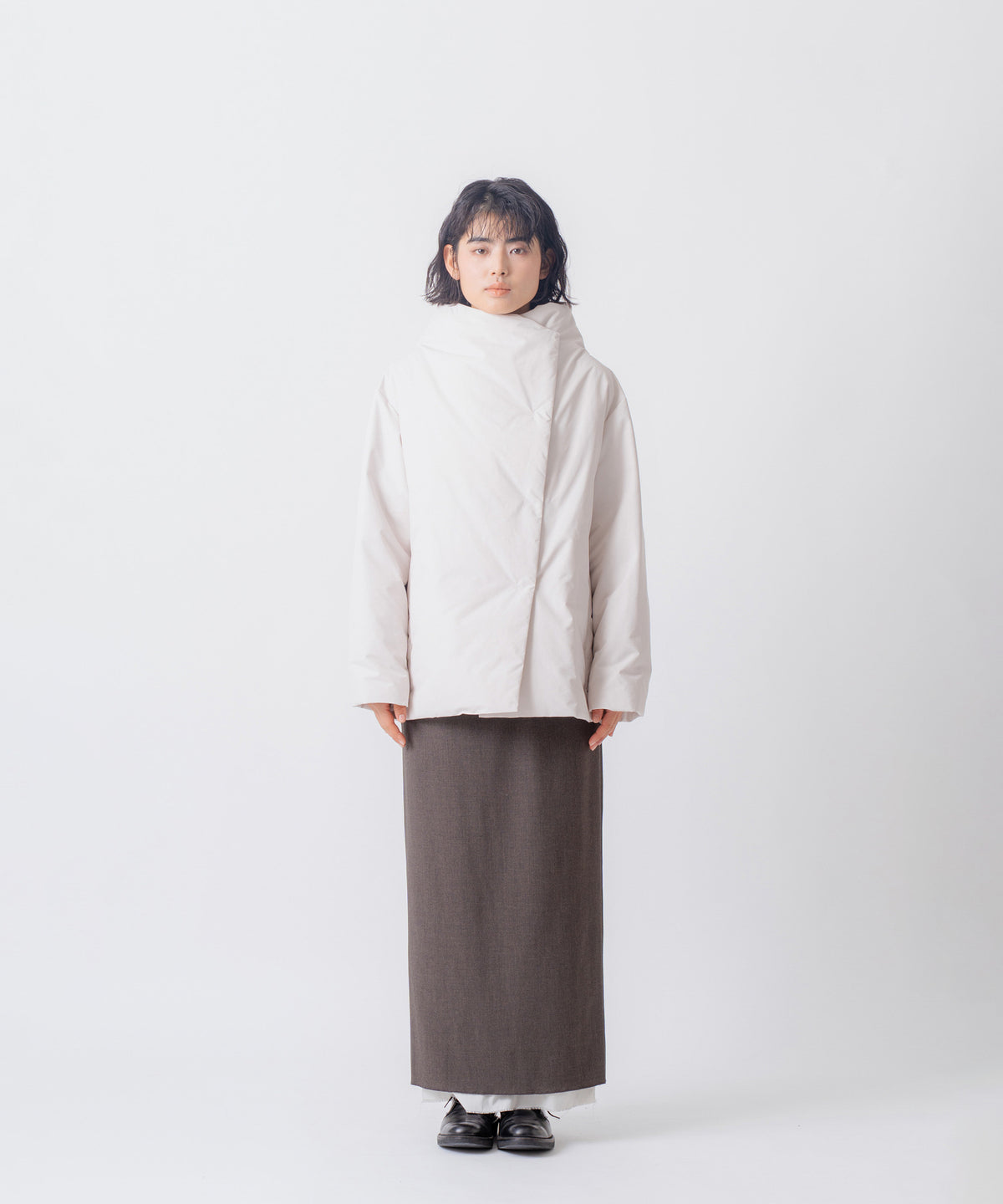 SQUARE MIDDLE DOWN COAT/FEW26WJK5465