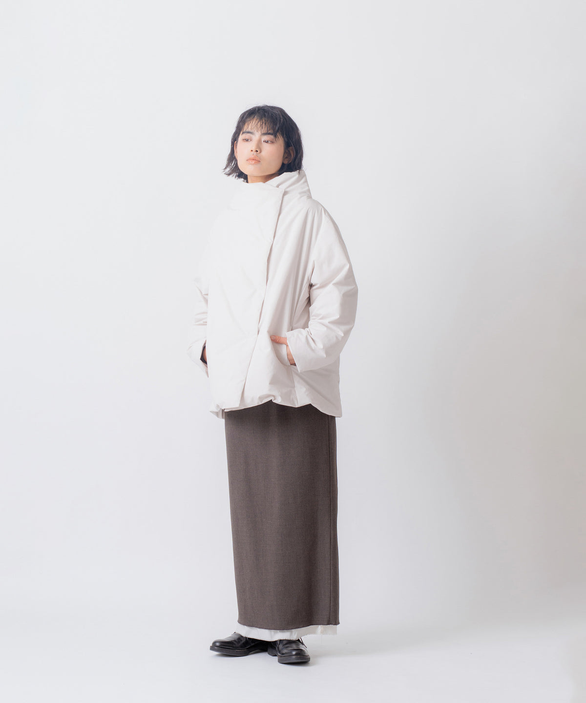 SQUARE MIDDLE DOWN COAT/FEW26WJK5465