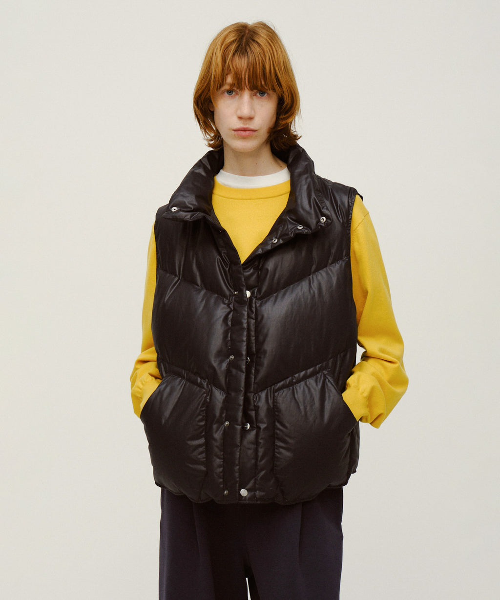 STAND COLLAR DOWN VEST/FEW26WJK5469