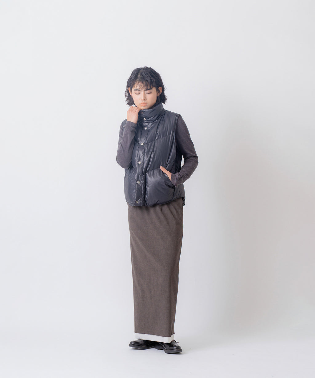 STAND COLLAR DOWN VEST/FEW26WJK5469