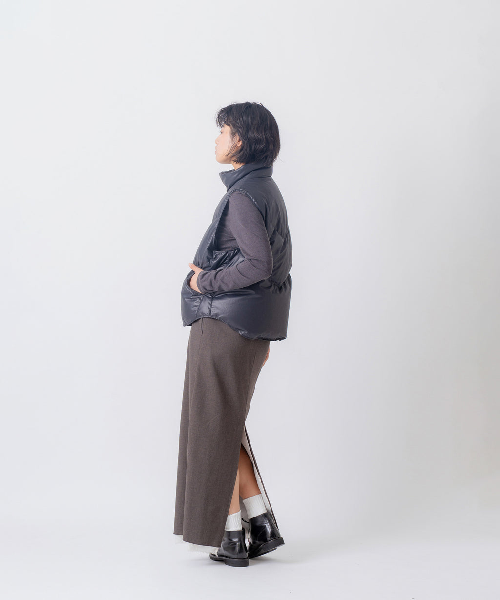STAND COLLAR DOWN VEST/FEW26WJK5469