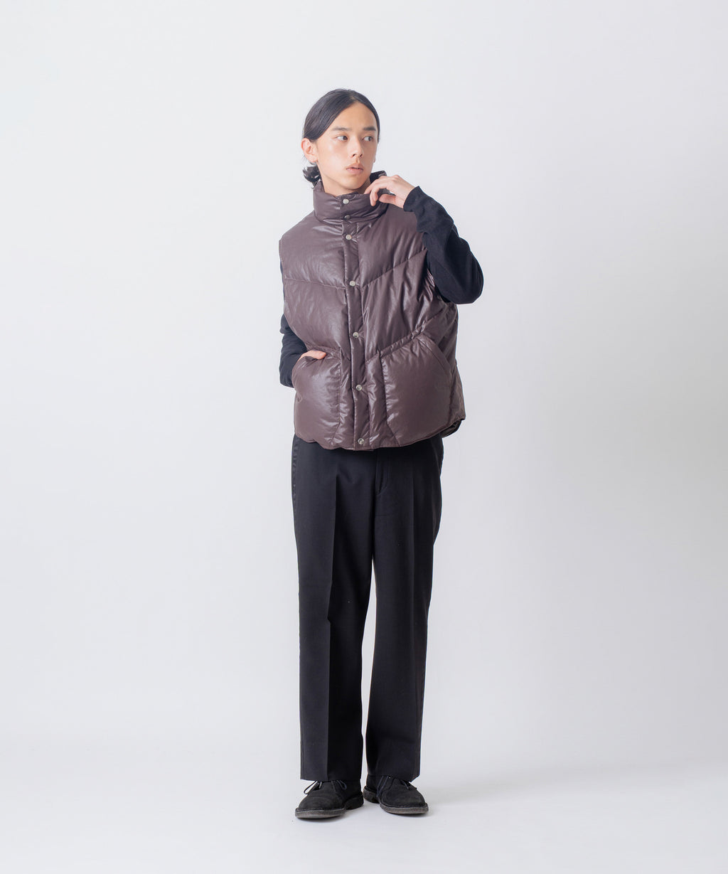 STAND COLLAR DOWN VEST/FEW26WJK5469