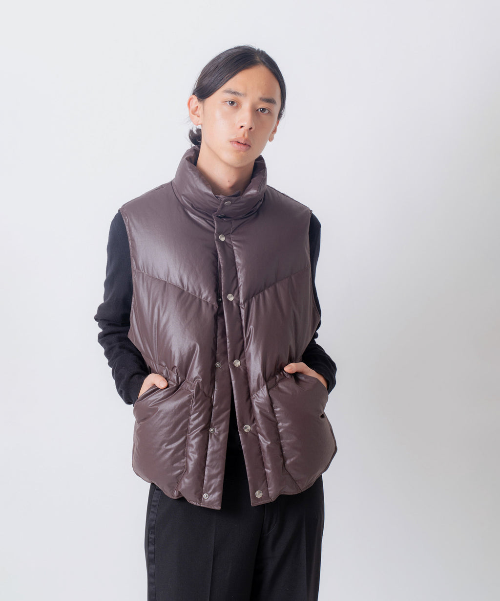 STAND COLLAR DOWN VEST/FEW26WJK5469